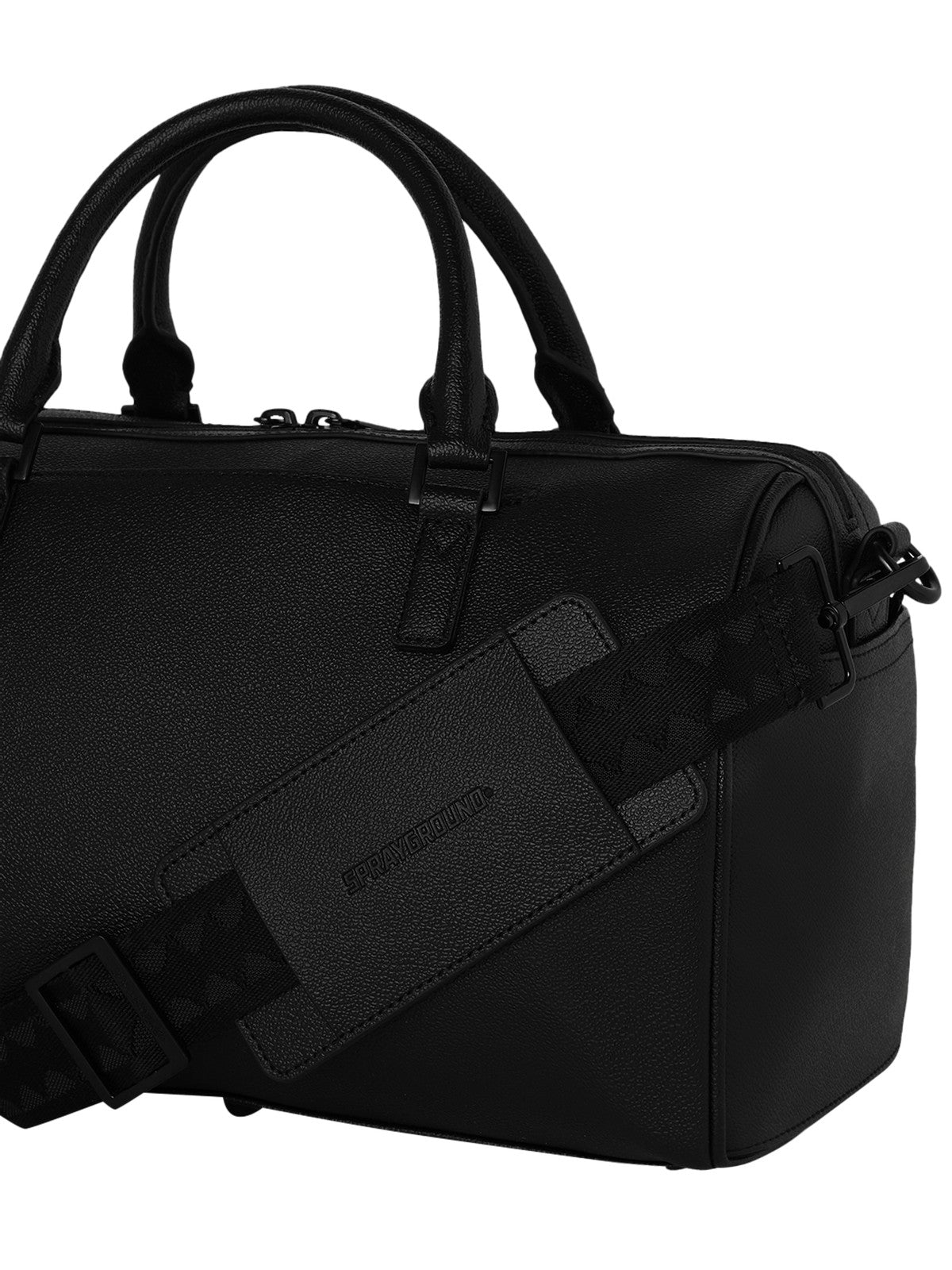 SPRAYGROUND Borsa Unisex adulto GOLD BRICK LUX MINI DUFFLE 910D9041NSZ Nero