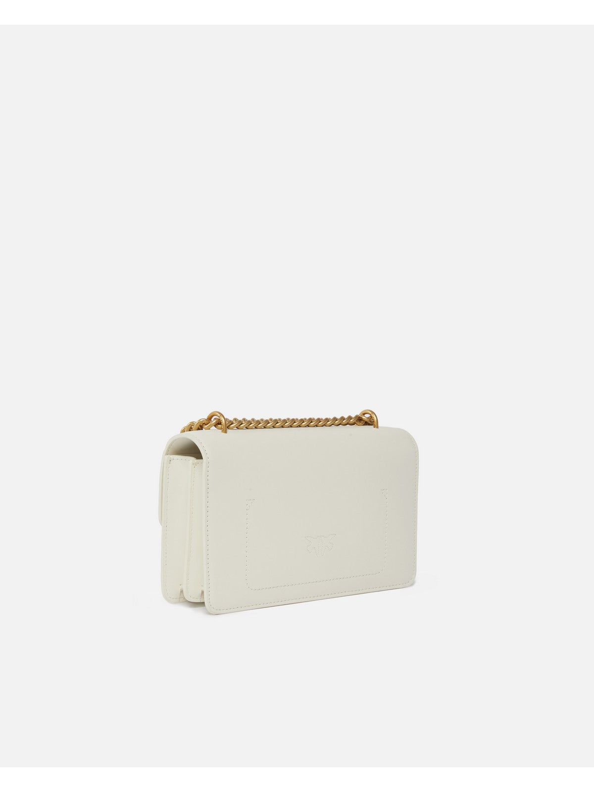 PINKO Borsa Donna Love One Mini Dc Vitello Seta 100074-A0F1 Z14Q Bianco gioboutiqueweb