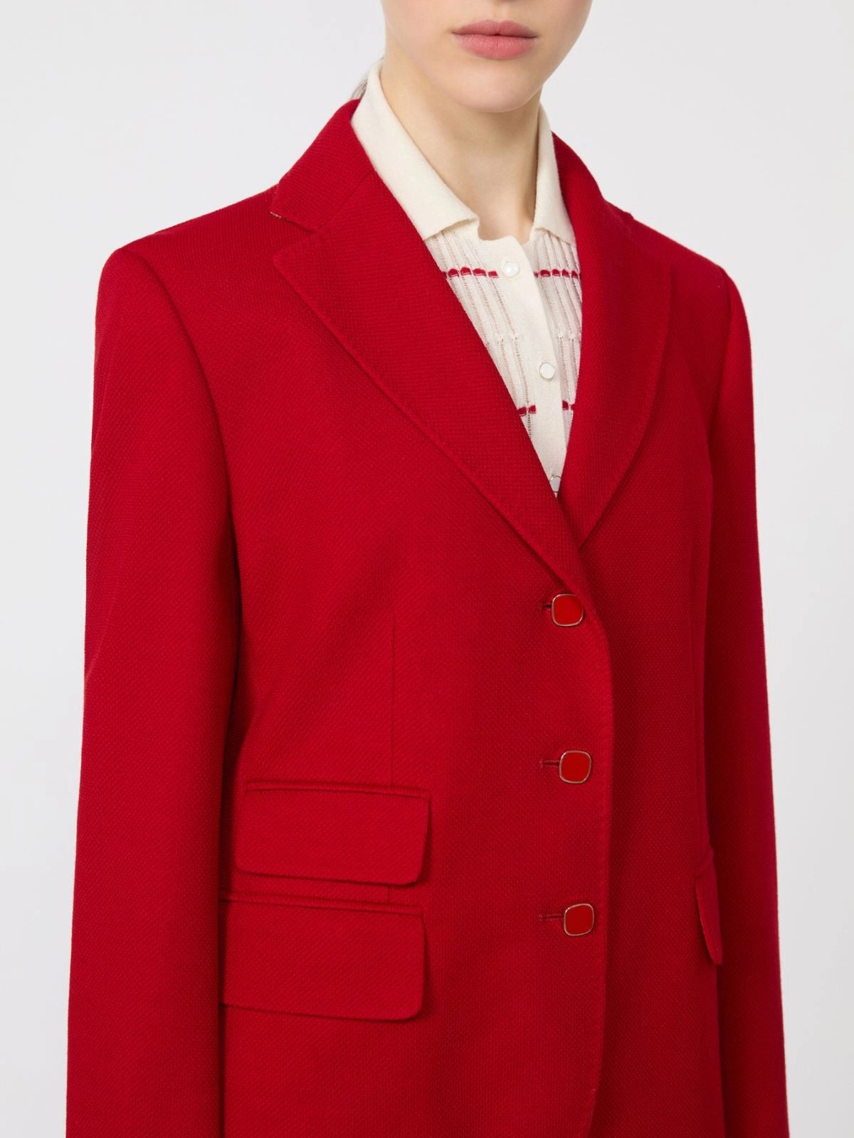MAX MARA STUDIO Giacca Donna MSTEMIRO 2616911021600 002 Rosso gioboutiqueweb