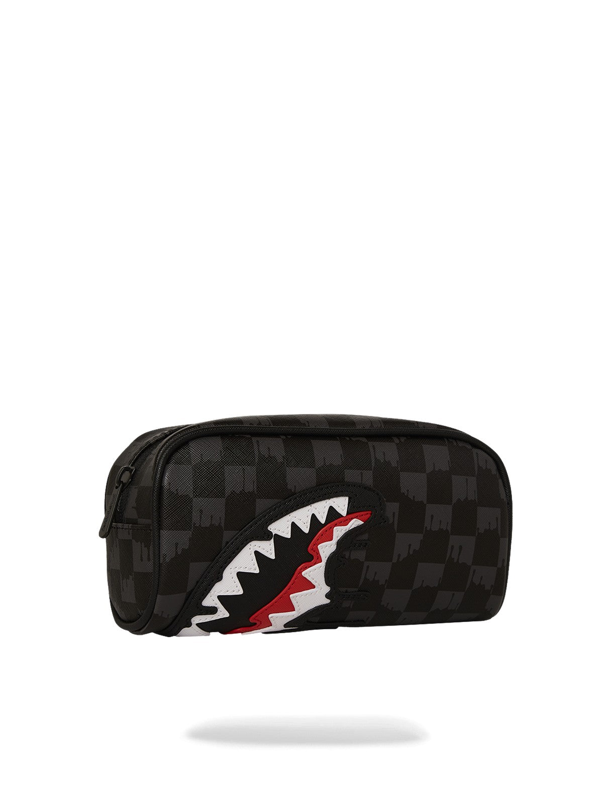 SPRAYGROUND Pochette Unisex adulto DRIPPING SHARKS IN PARIS POUCH 910B7972NSZ Nero gioboutiqueweb