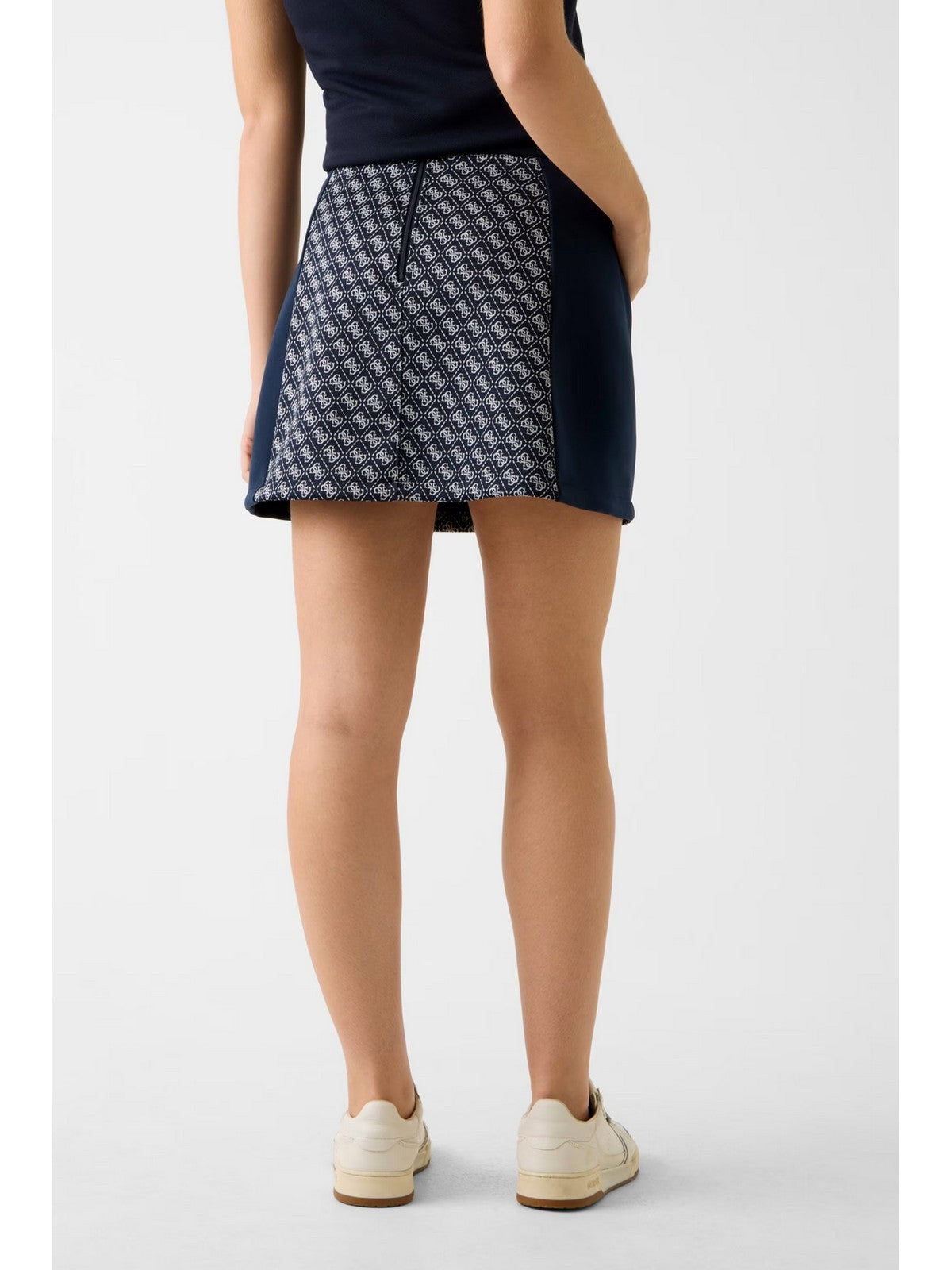GUESS SPORT Gonna Donna MAYA 4G SKIRT V6RD04 K2042 FJBB 4G JACQUARD MOON gioboutiqueweb