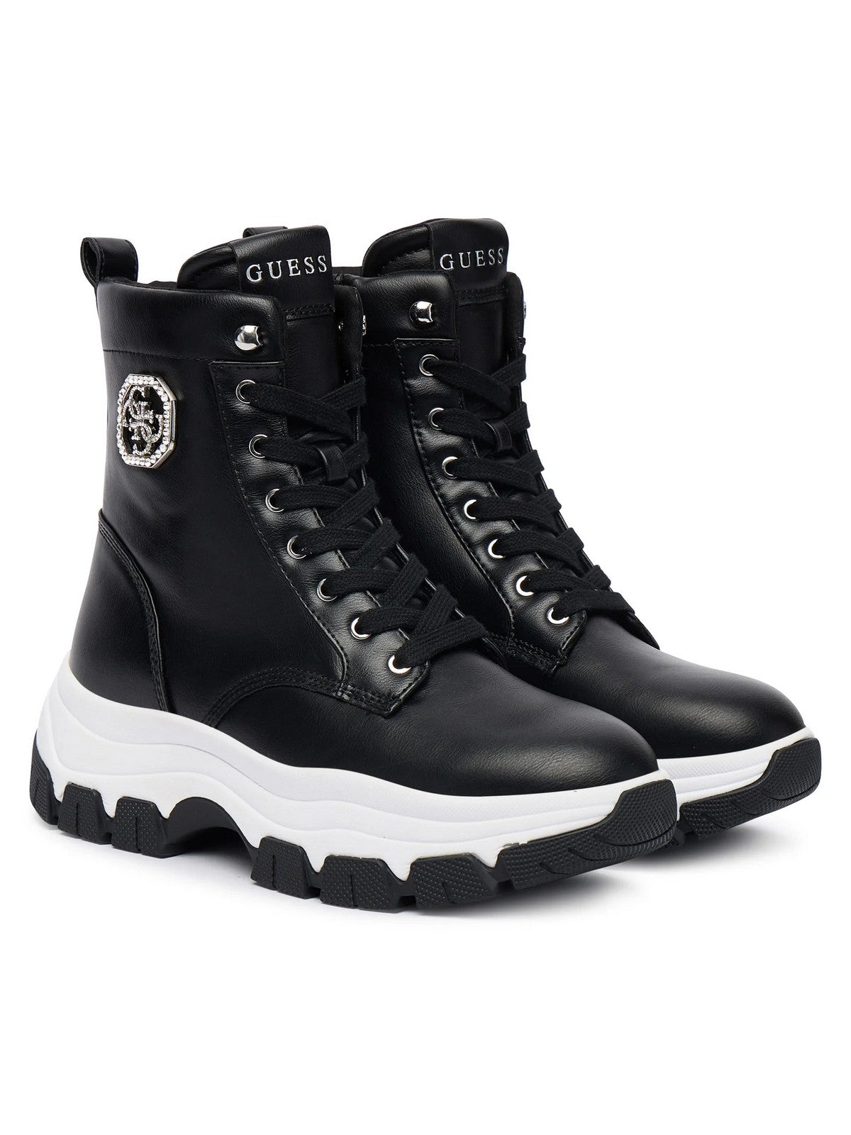 GUESS Sneaker Donna BENZON FLFBNZ ELE12 BLACK BLACK gioboutiqueweb