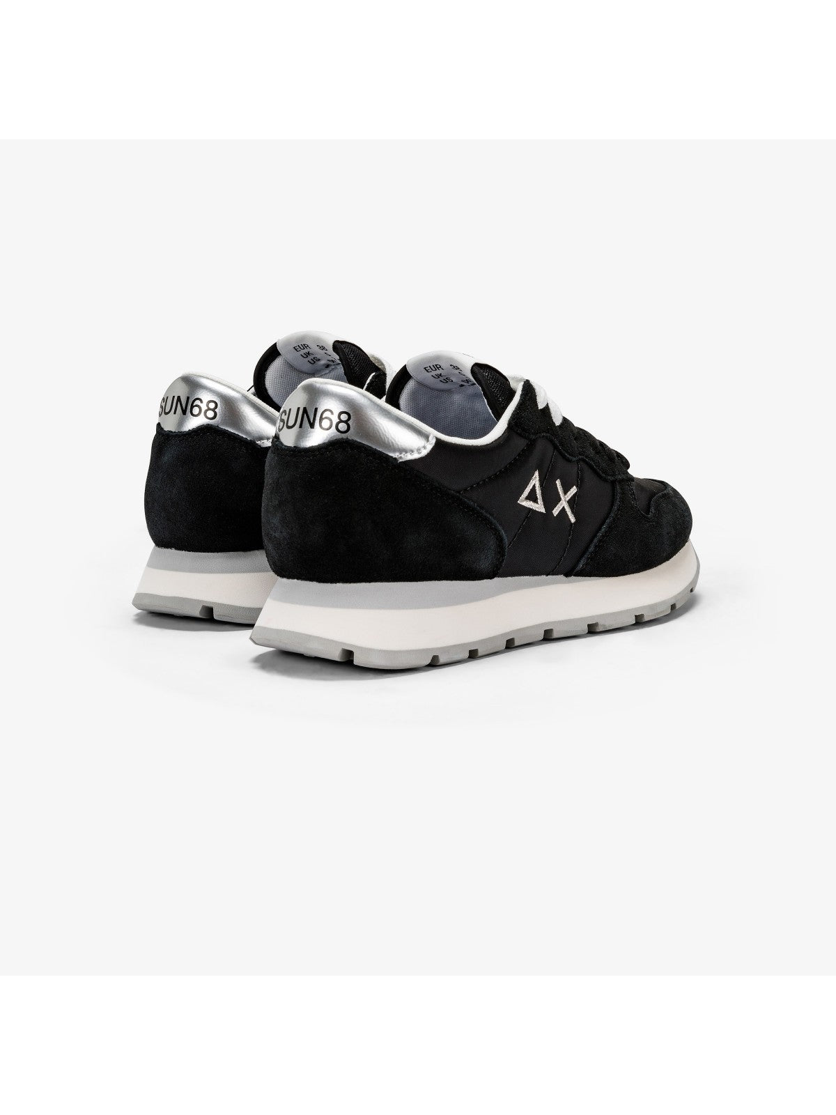 Sun68 Sneaker féminin Ally Gold Silver Z34202 11 Black