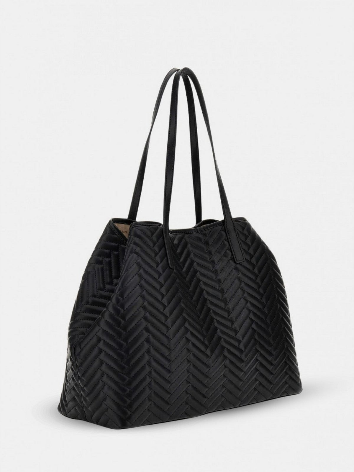 GUESS Borsa Donna VIKKY II LARGE 2 IN 1 TOTE HWQG93 18290 BLA Nero