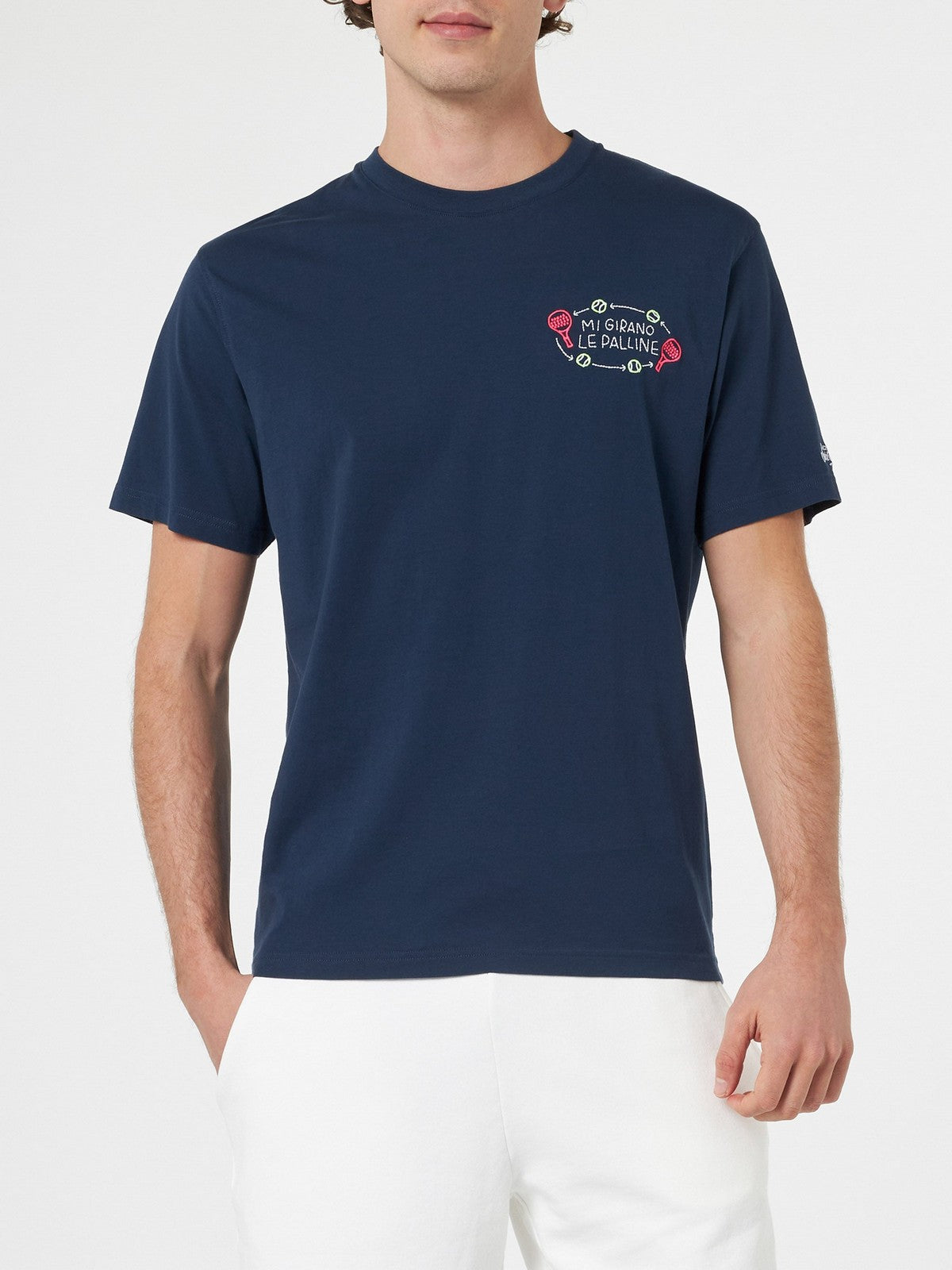MC2 SAINT BARTH T-Shirt e Polo Uomo PORTOFINO 00432F Blu gioboutiqueweb