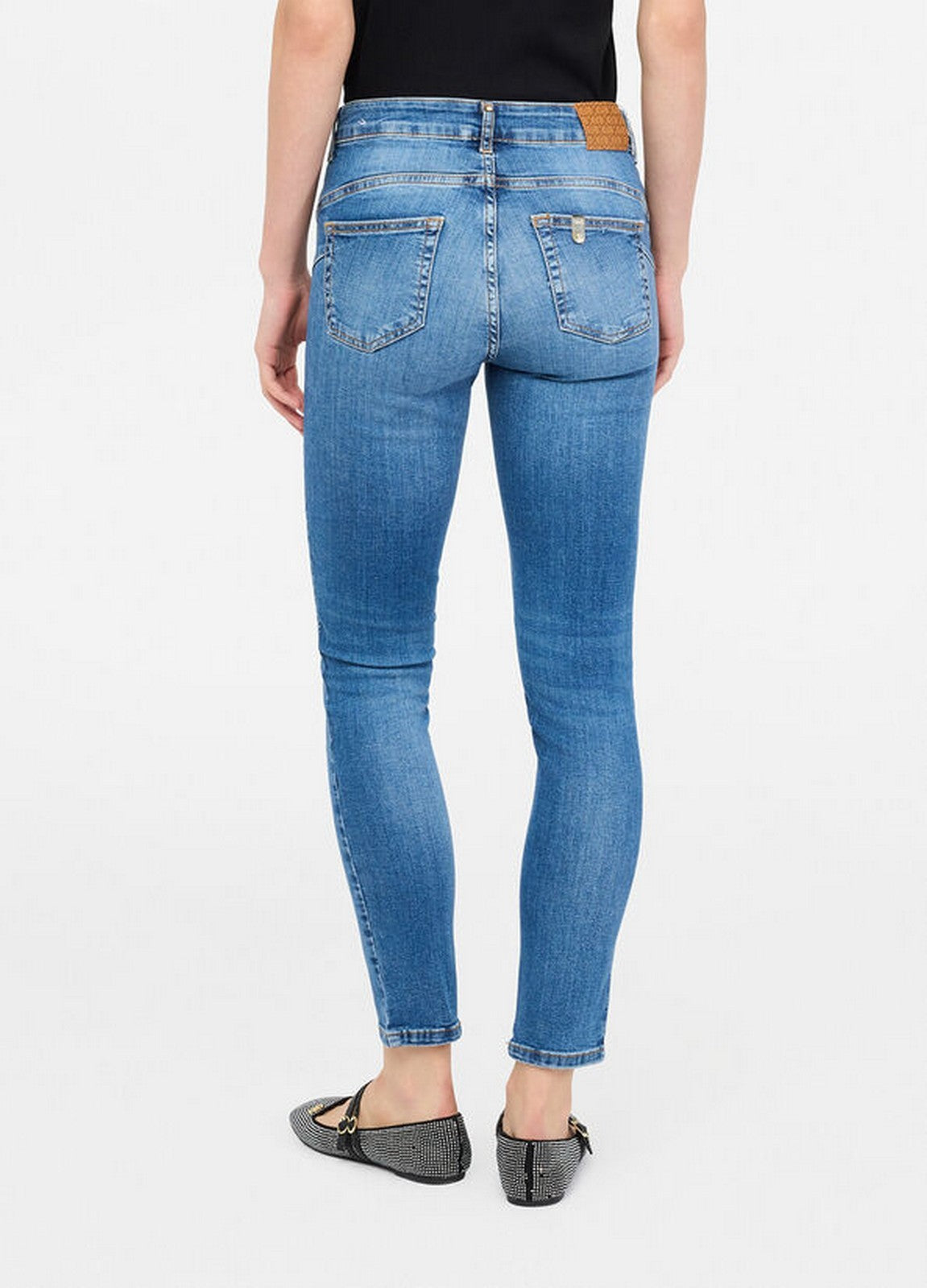 LIU JO BLUE DENIM Jeans Donna UF5035D0236 78858 Den.Blue lt.saving w