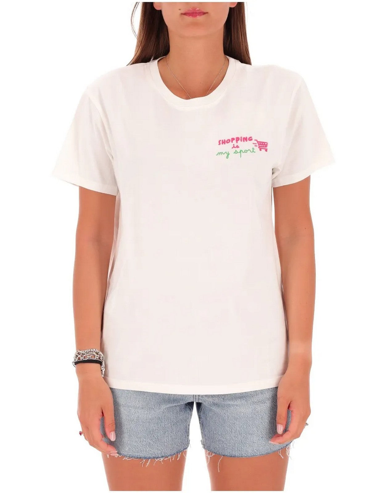 MC2 SAINT BARTH T-Shirt e Polo Donna EMILIE 05754F Bianco gioboutiqueweb