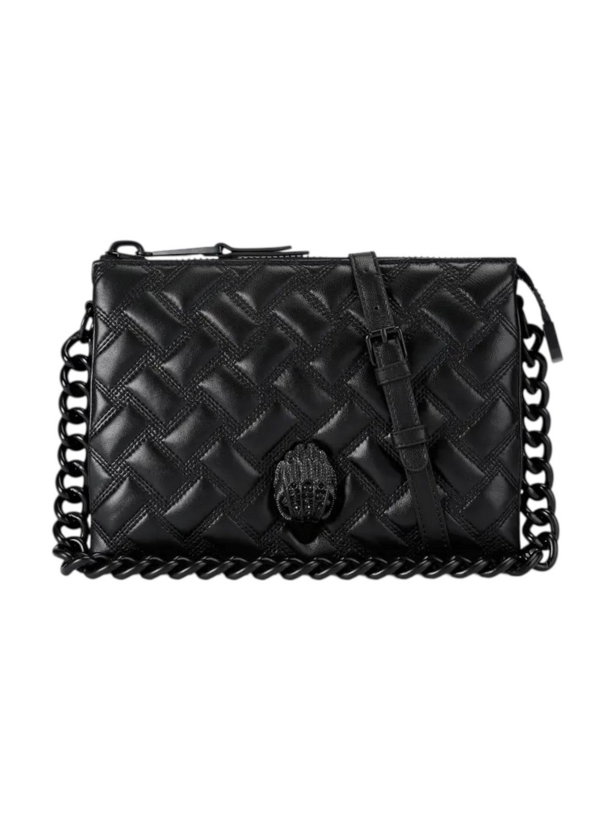 KURT GEIGER Borsa Donna KENSINGTON PUFF 3 POUCH D 5013100109 BLACK BLACK gioboutiqueweb