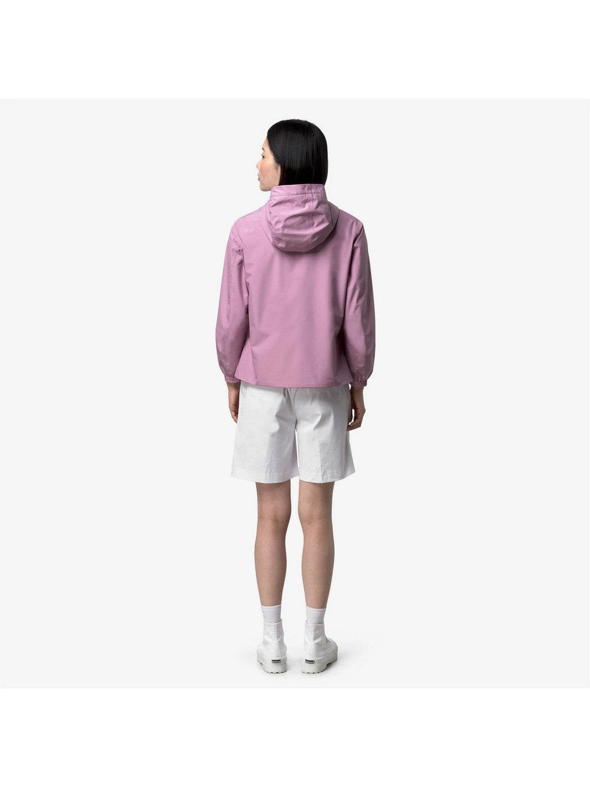K-WAY Giubbino Donna LIL 2.0 STRETCH POLY JERSEY K21347W H41 VIOLET GLICINE gioboutiqueweb