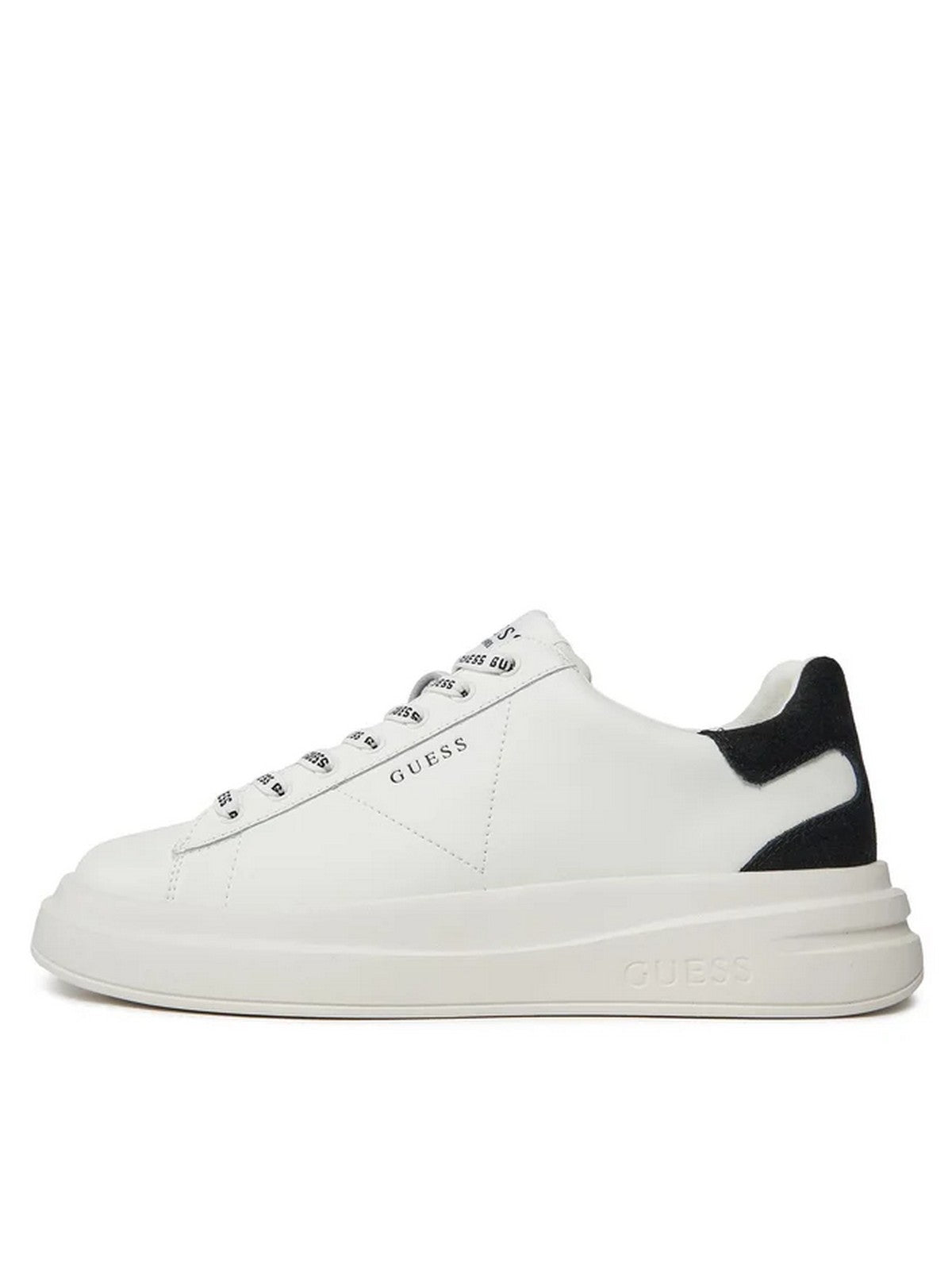 GUESS Sneaker Donna Elbina FLPVIB SUE12 WHIBK Bianco gioboutiqueweb