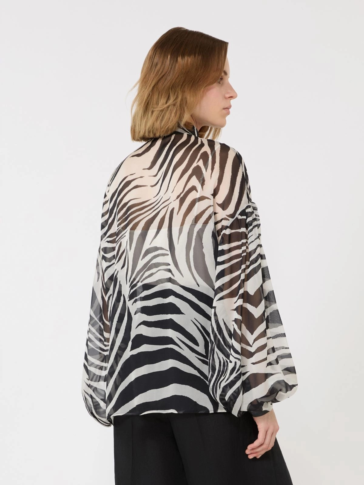 MAX MARA STUDIO Blusa Donna MSTBALLATA 2616261012600 001 Nero gioboutiqueweb