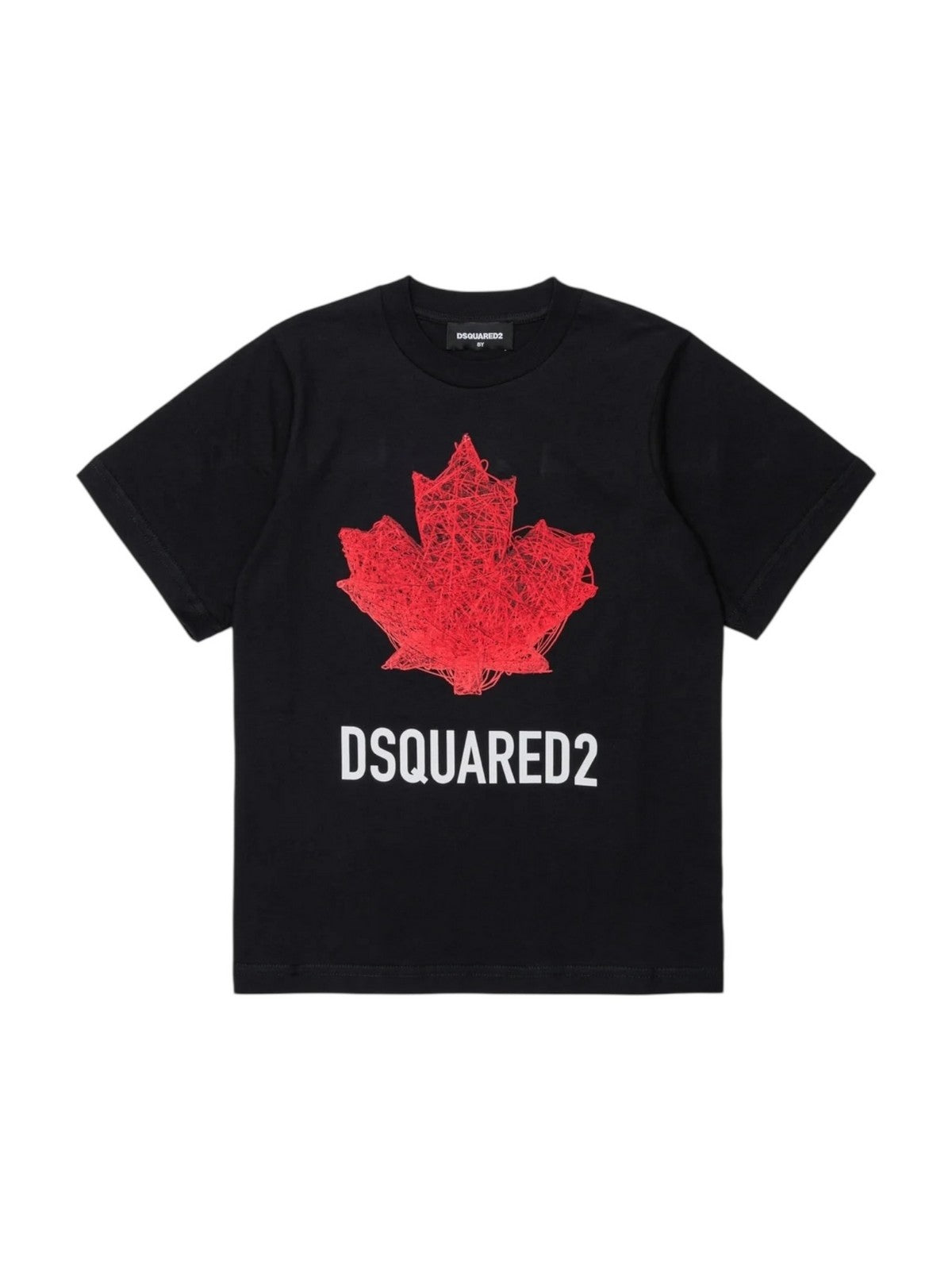 DSQUARED2 KIDS T-shirt Unisex bambino DQ3176 D00XM DQ900 BLACK