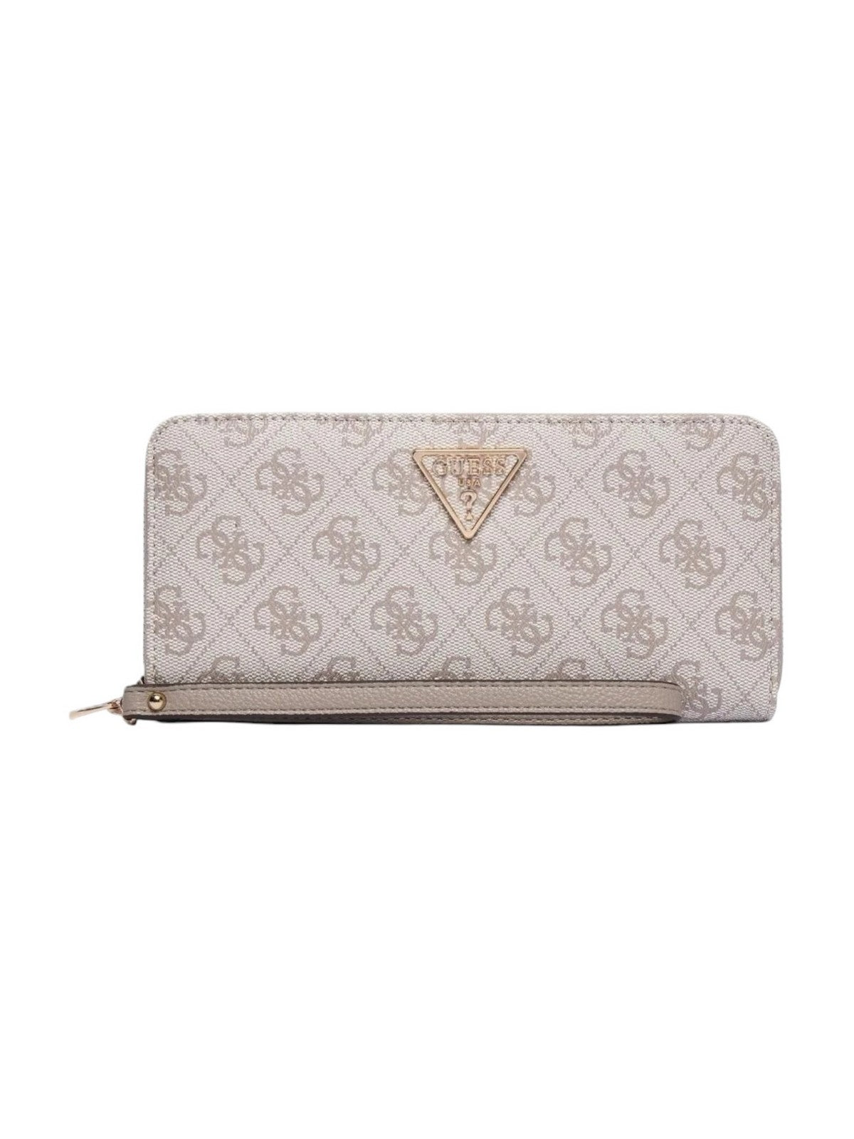 GUESS Portafoglio Donna LAUREL II SLG LARGE ZIP AROUND SWSG74 59146 DKO DARK TAUPE LOGO