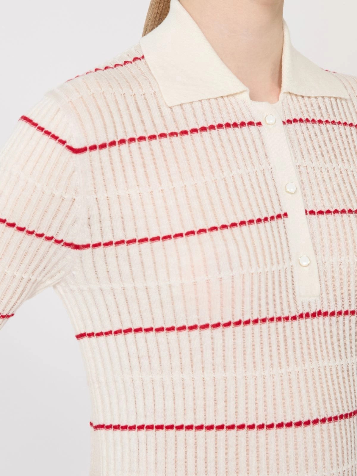 MAX MARA STUDIO Maglia Donna MSTGALLO 2616361051600 012 Bianco gioboutiqueweb