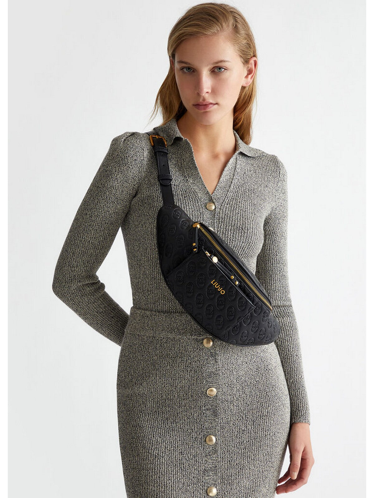 LIU JO ACCESSORIES Marsupio Donna AF4199E0778 22222 Nero gioboutiqueweb