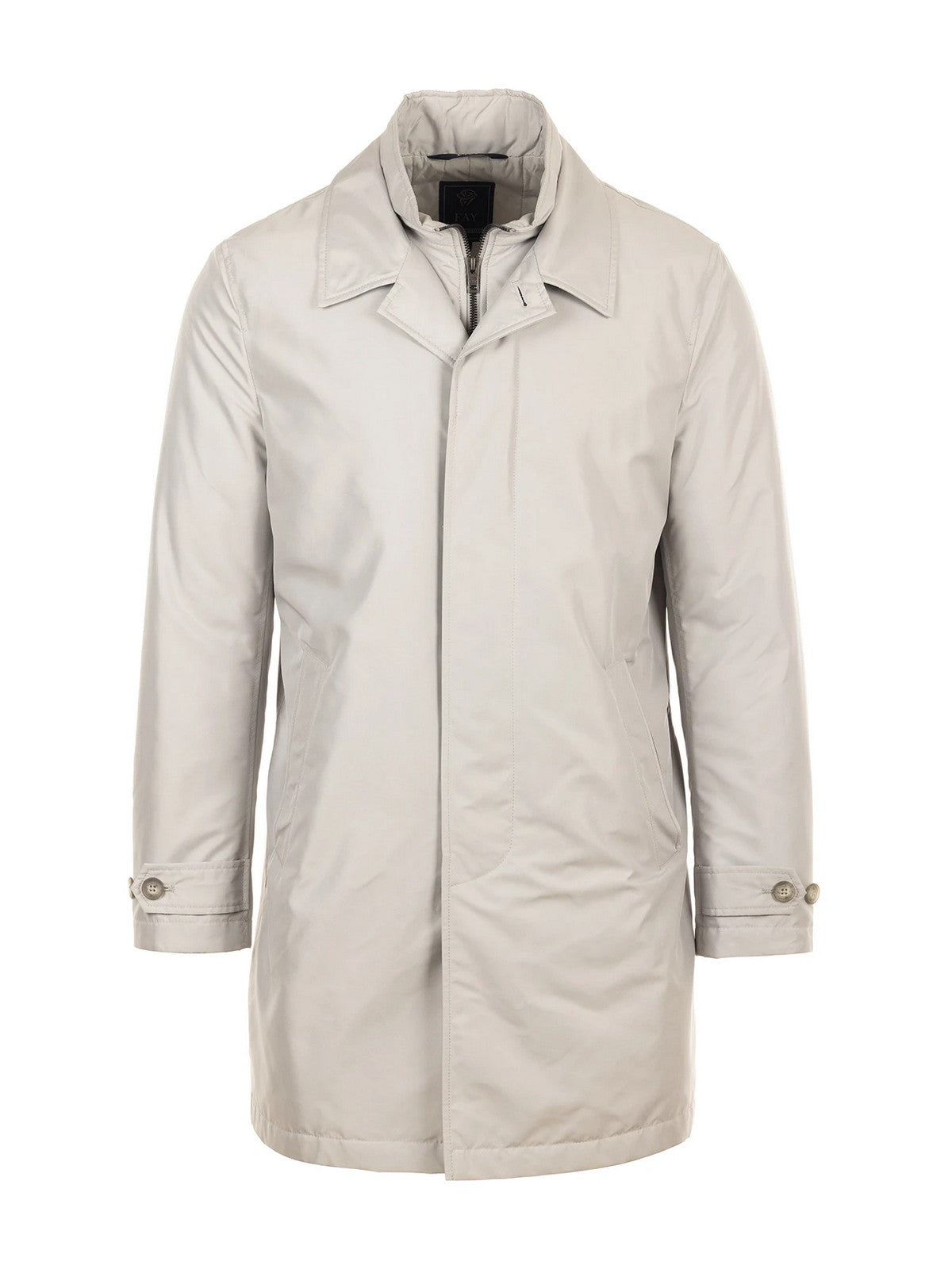 FAY Cappotto Uomo NAM62510160AXXB208 ARGILLA SCURO