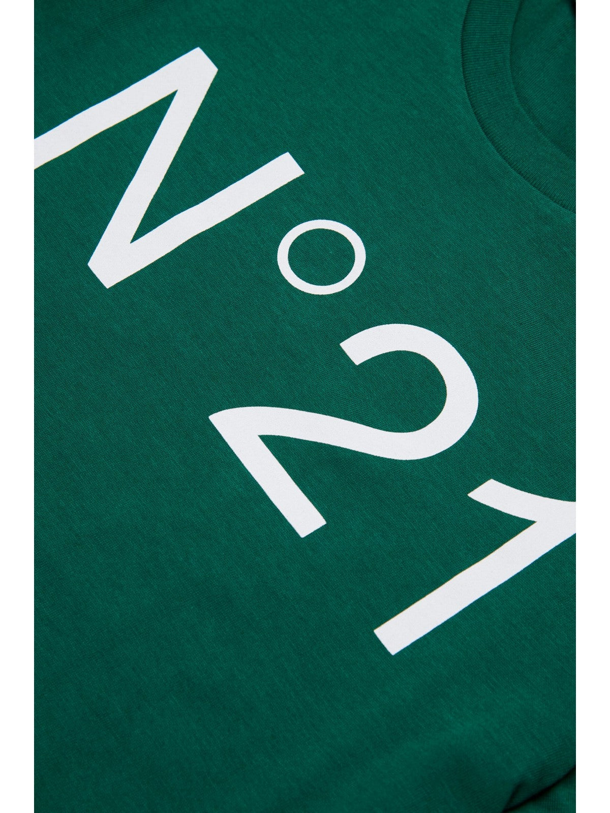 N°21 T-shirt unisexe enfant N21173 N0153 0N516 VERT EDEN