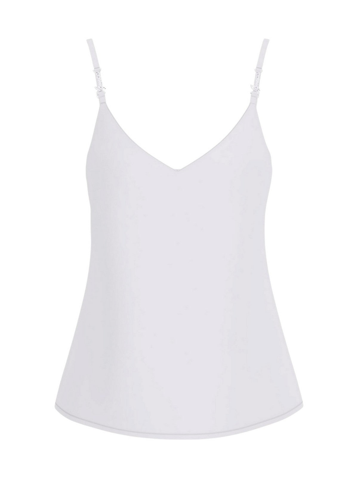 GUESS Top Donna NEW SL CAROLINE LOGO TANK W6GH30 W1845 G011 PURE WHITE gioboutiqueweb