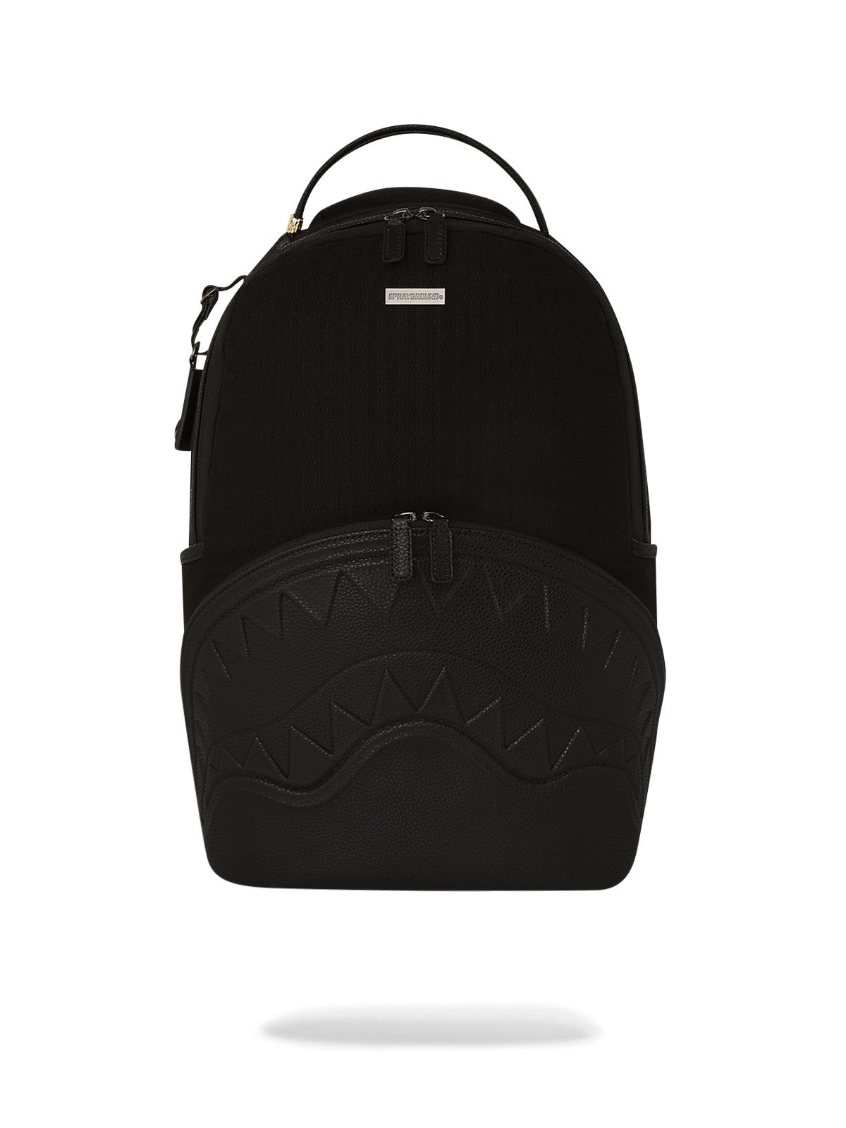 SPRAYGROUND Zaino Uomo SHARK POCKET CANAVAS BACKPACK 910B7127NSZ Nero gioboutiqueweb