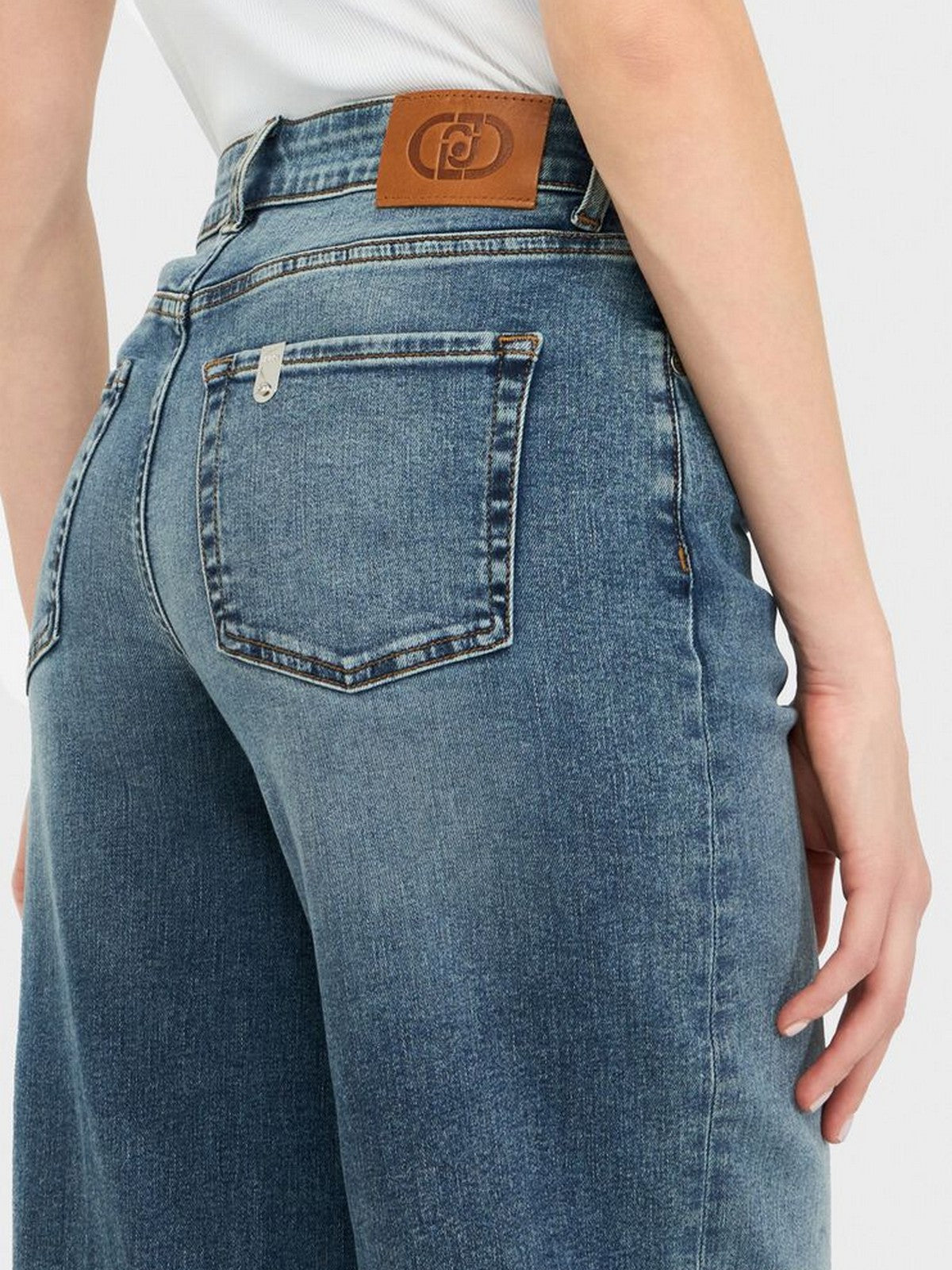 LIU JO BLUE DENIM Jeans Donna UF5068DS615 78917 Den.Blu vintag.dirty