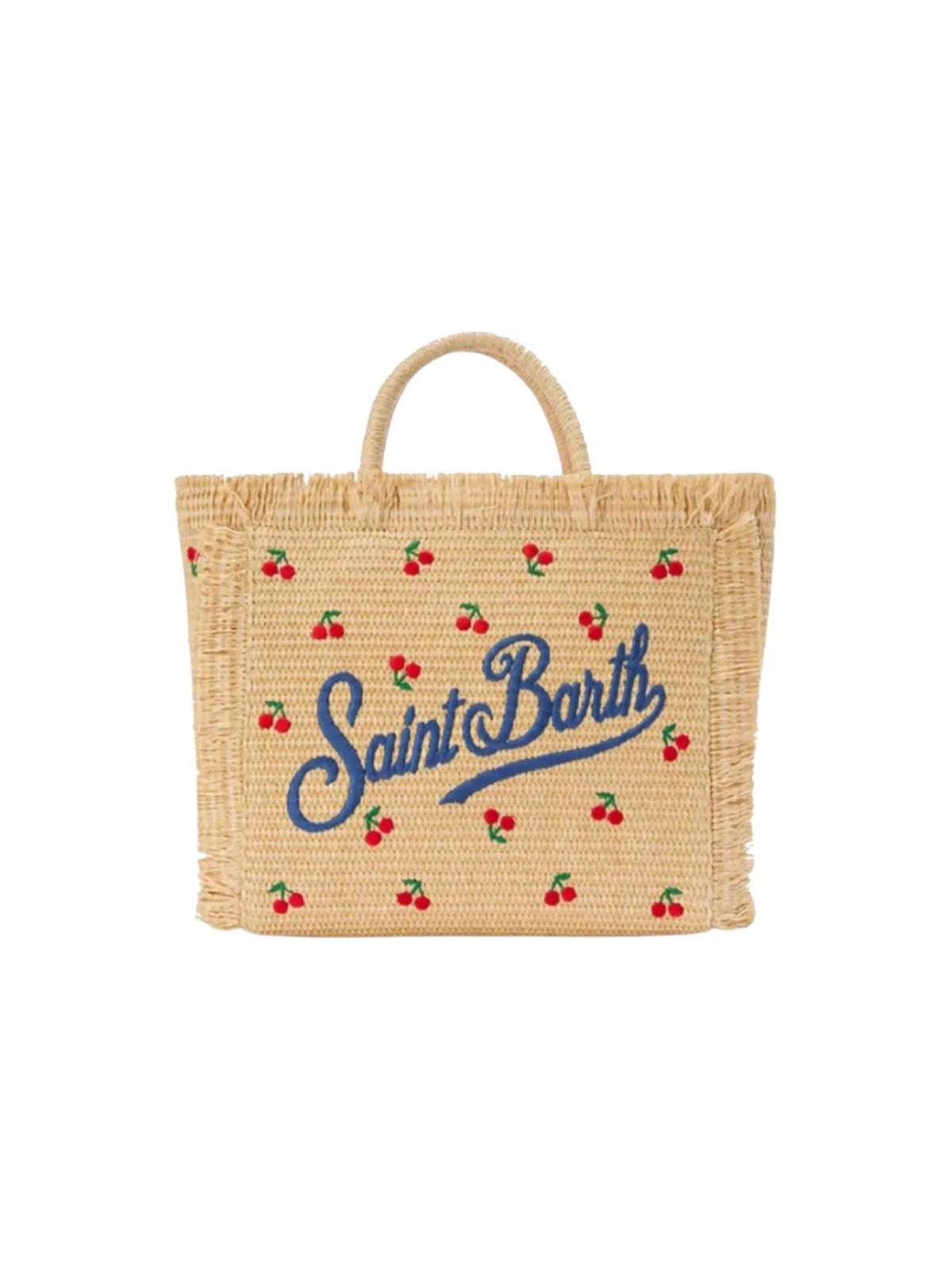 MC2 SAINT BARTH Borsa Donna VANITY MINI STRAW N 00345L CHERRY 41 EMB