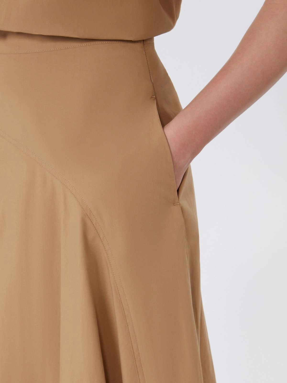 MAX MARA WEEKEND Gonna Donna WKDZATTERA 2615101042600 010 CUOIO gioboutiqueweb