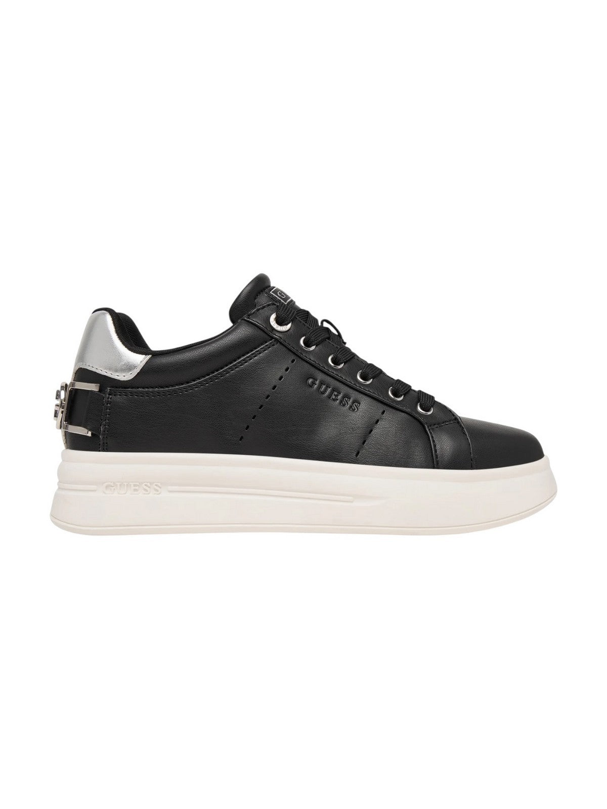 GUESS Sneaker Donna WESLI FLPWES ELE12 BLACK BLACK gioboutiqueweb