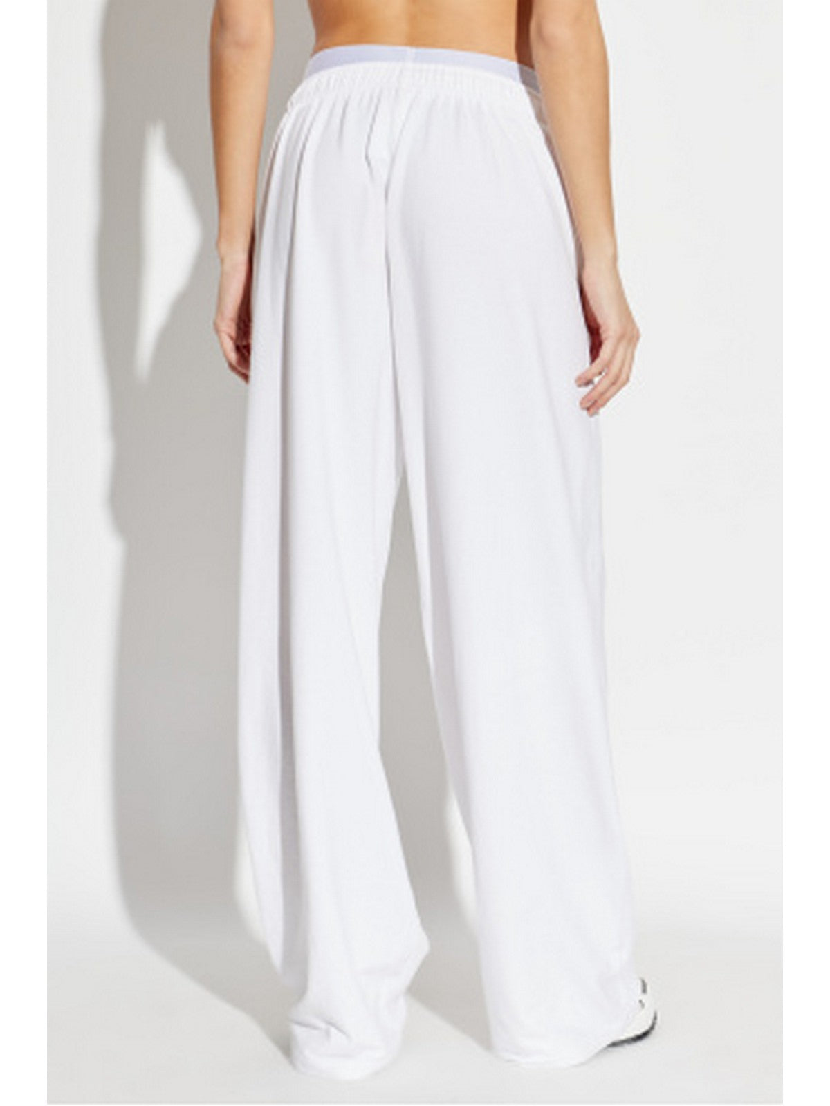 DIESEL Pantalone Donna LESLIE-D-POP PANTALONI A20876 0IKBJ 100 100 - WHITE gioboutiqueweb