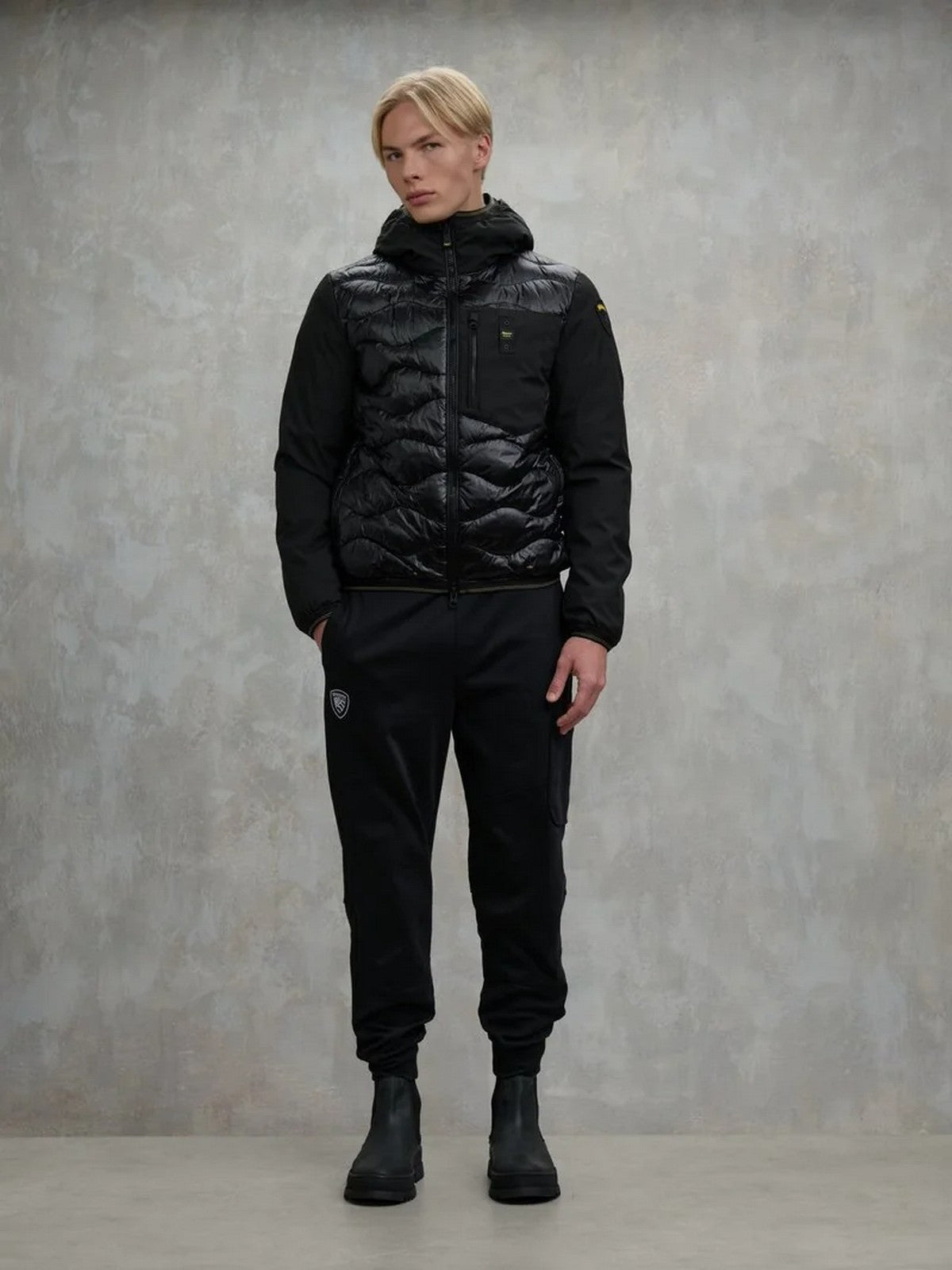 BLAUER Piumino Uomo ALBERT 25WBLUC08078 006355 999 Nero
