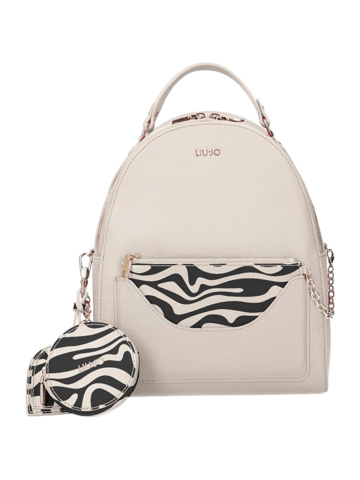Liu Jo Accessories Woman Backpack AA4053E0087 33801 Beige