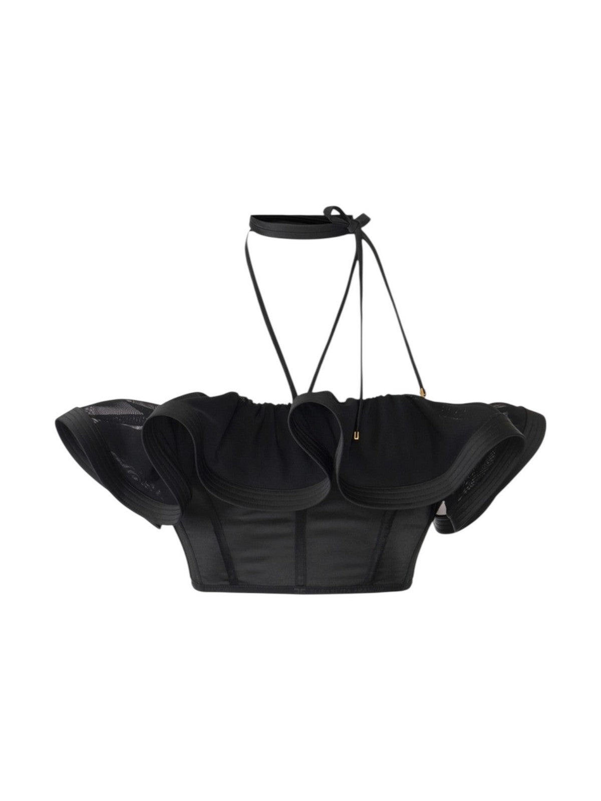 ELISABETTA FRANCHI Top Donna TO03962E2 110 Nero gioboutiqueweb