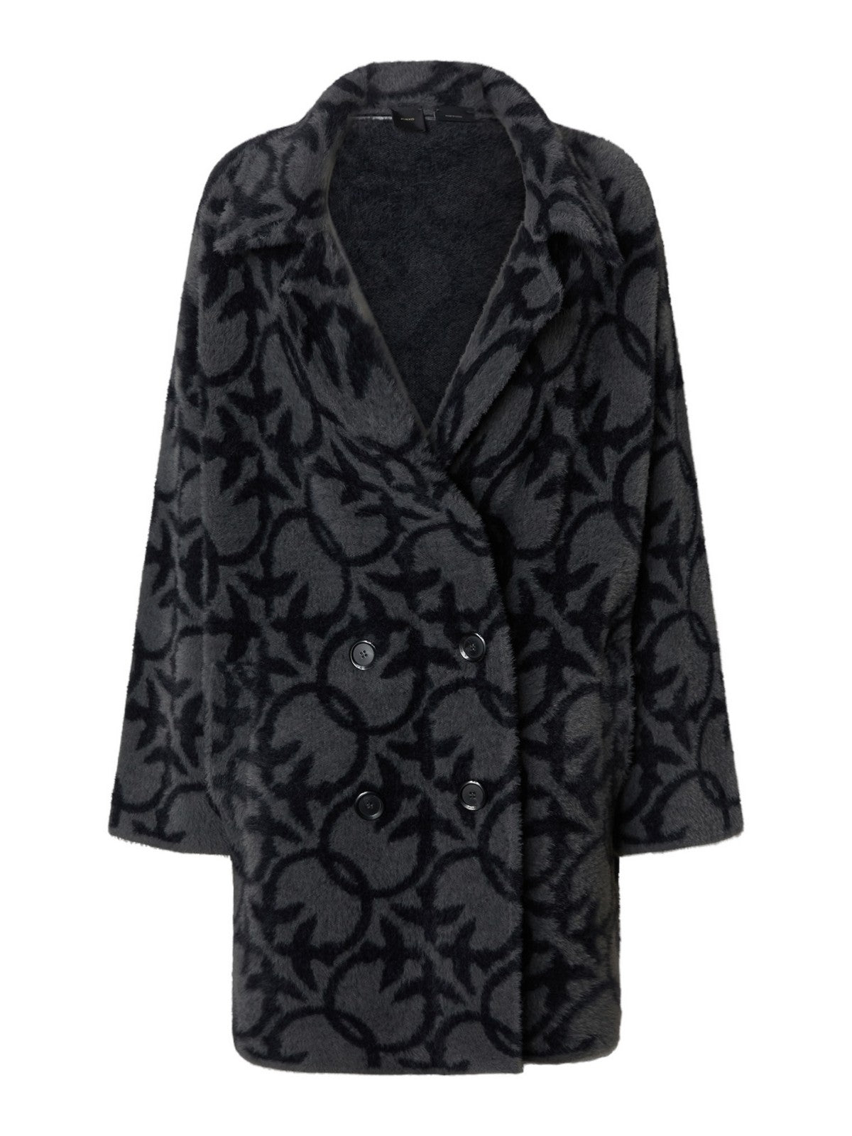 PINKO Cappotto Donna Toro Cappotto Similpelliccia F 101573-A21Q ZI2 Nero gioboutiqueweb