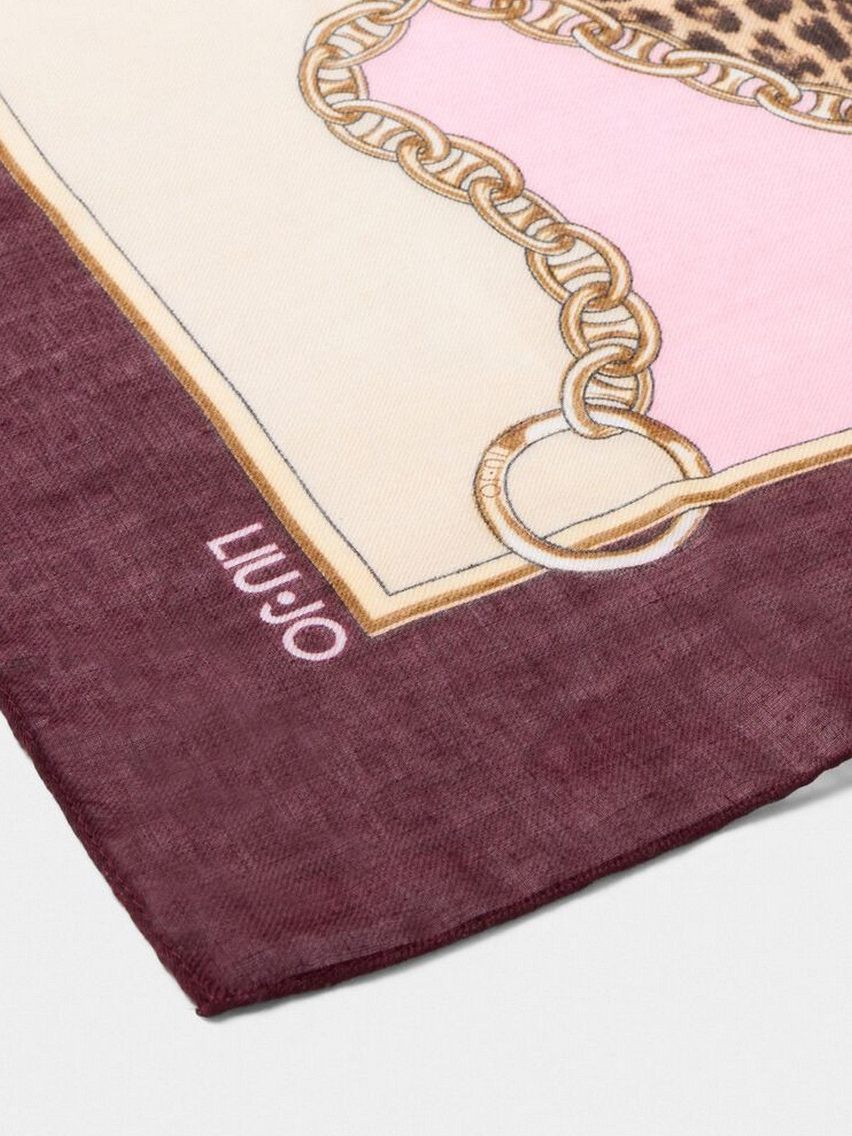 LIU JO SOFT Foulard Donna 2F5074T0300 91718 RED AUBERGINE