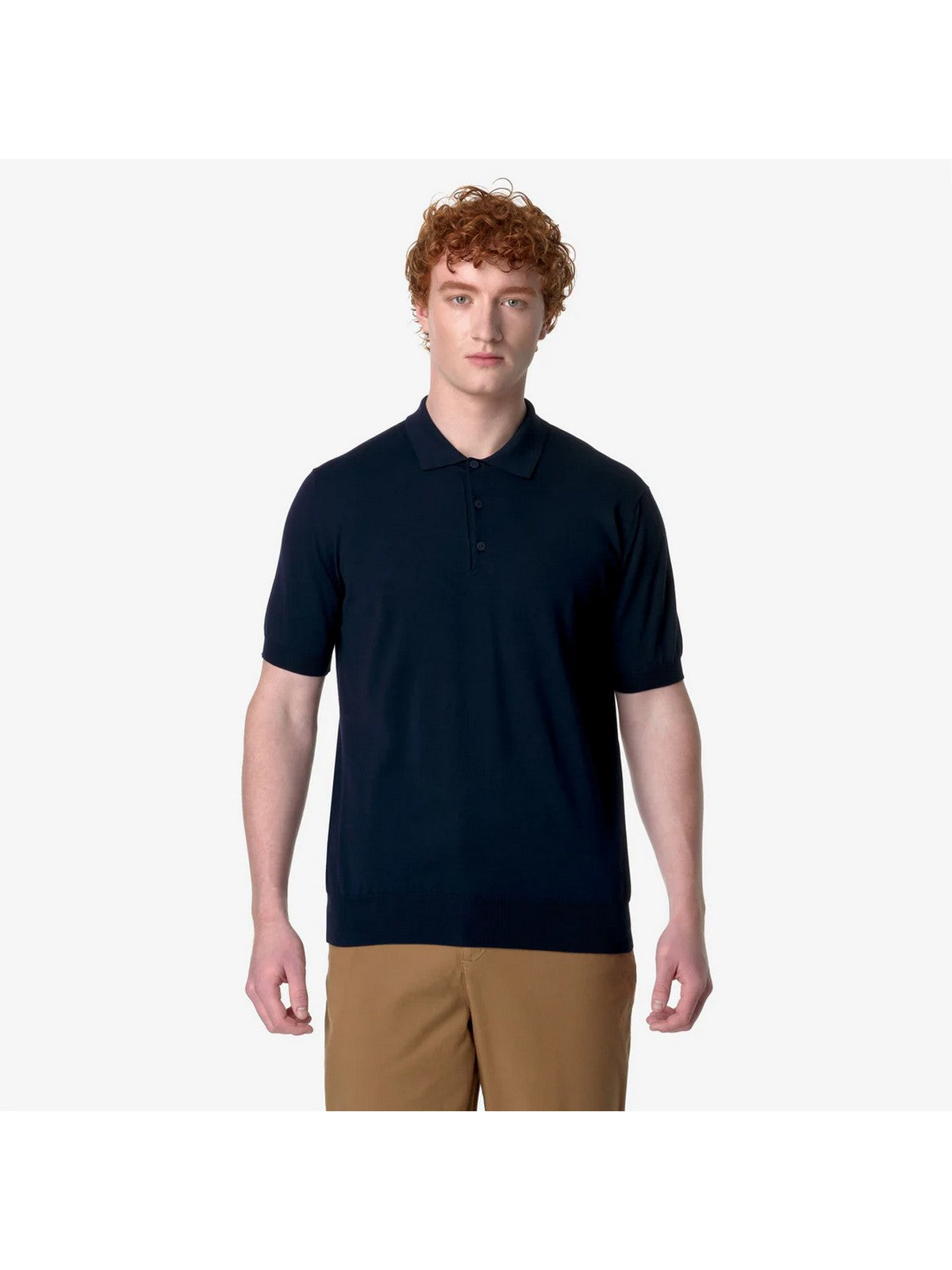 K-WAY T-Shirt e Polo Uomo Pleyne K4126RW K89 BLUE DEPTH gioboutiqueweb