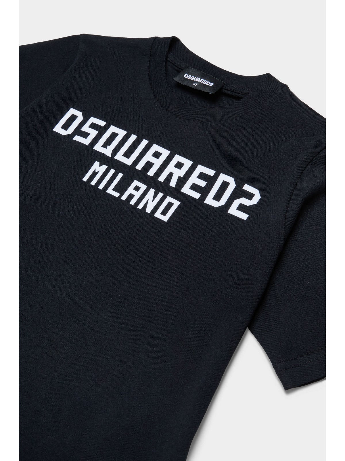 DSQUARED2 KIDS T-shirt Unisex bambino DQ3164 D0015 DQ900 BLACK gioboutiqueweb