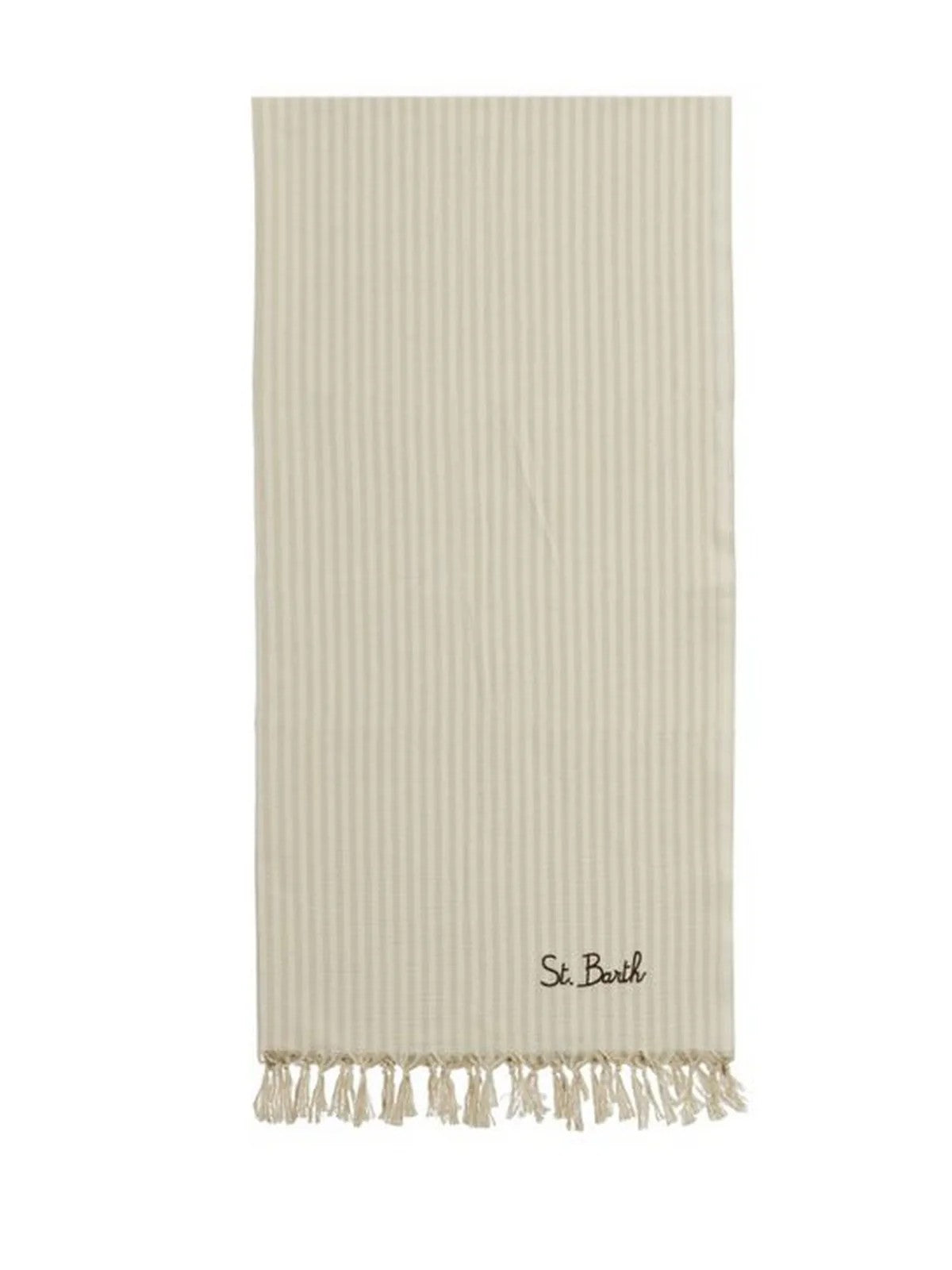 MC2 SAINT BARTH Telo mare Unisex adulto FOUTAS LIGHT N 00658L STRIPES S V 11 EMB gioboutiqueweb