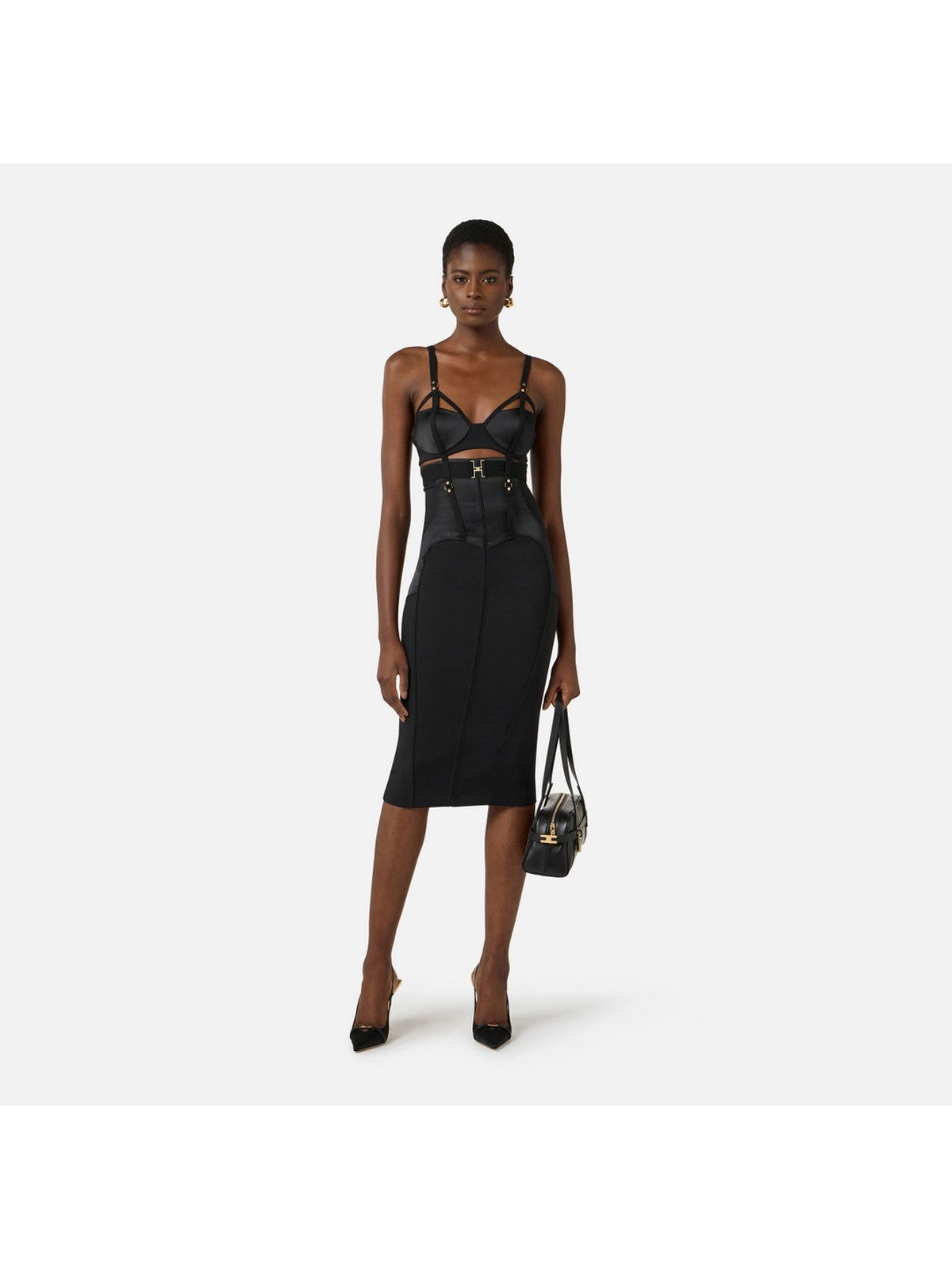 ELISABETTA FRANCHI Abito Donna AB88162E2 110 Nero