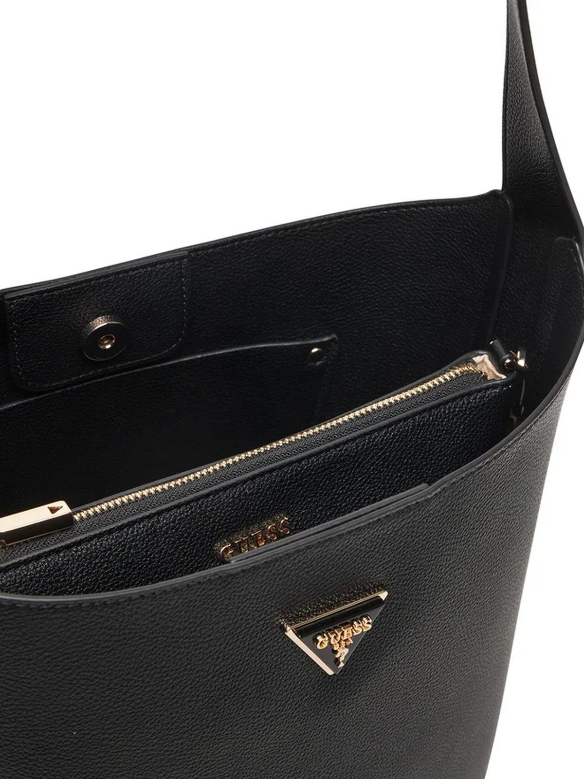 GUESS Borsa Donna MERIDIAN II BUCKET HWBG69 74040 BLA BLACK gioboutiqueweb