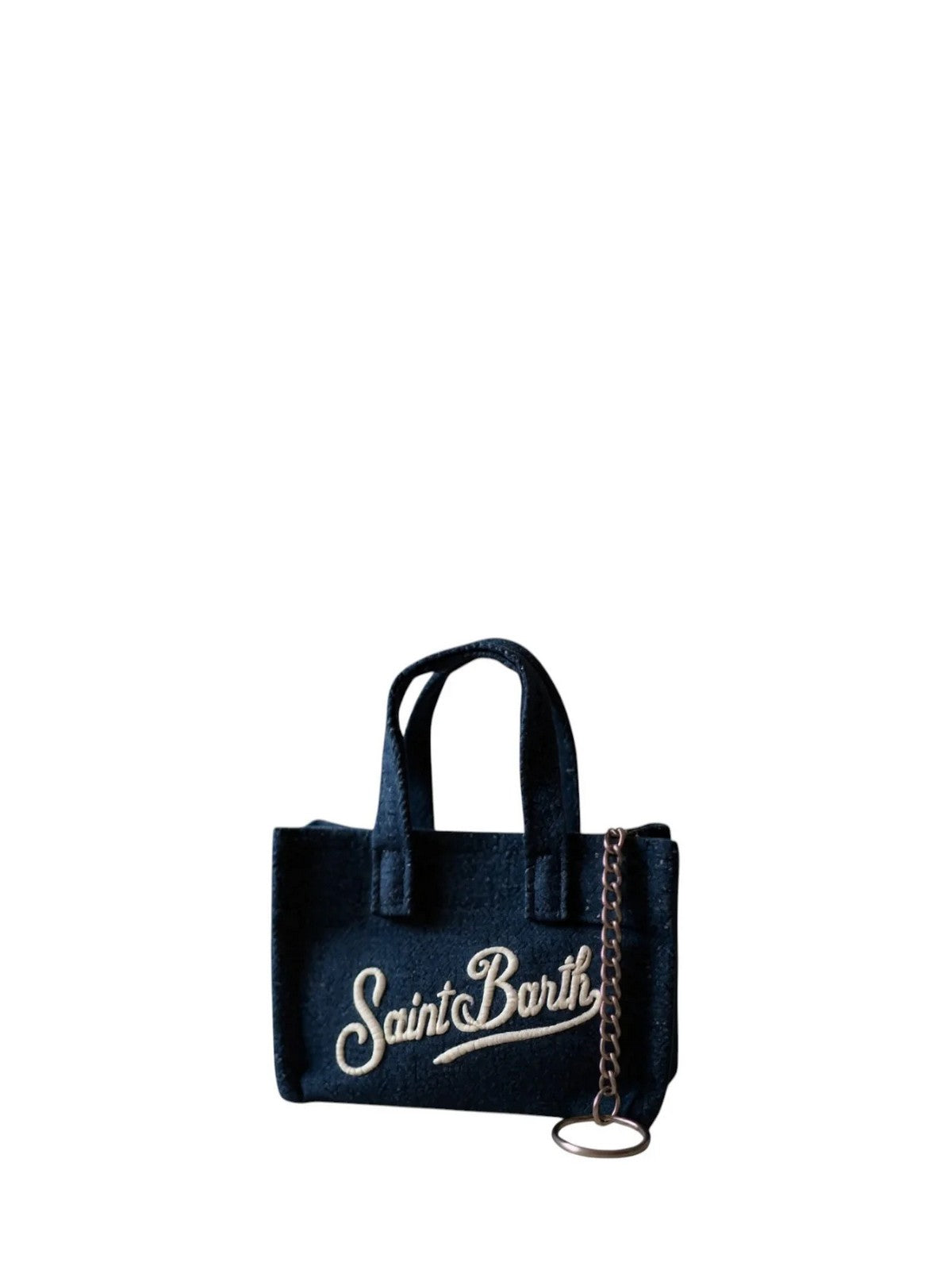 MC2 SAINT BARTH Portachiavi Donna KEY BAG DENIM 00436L DENIM EMB gioboutiqueweb