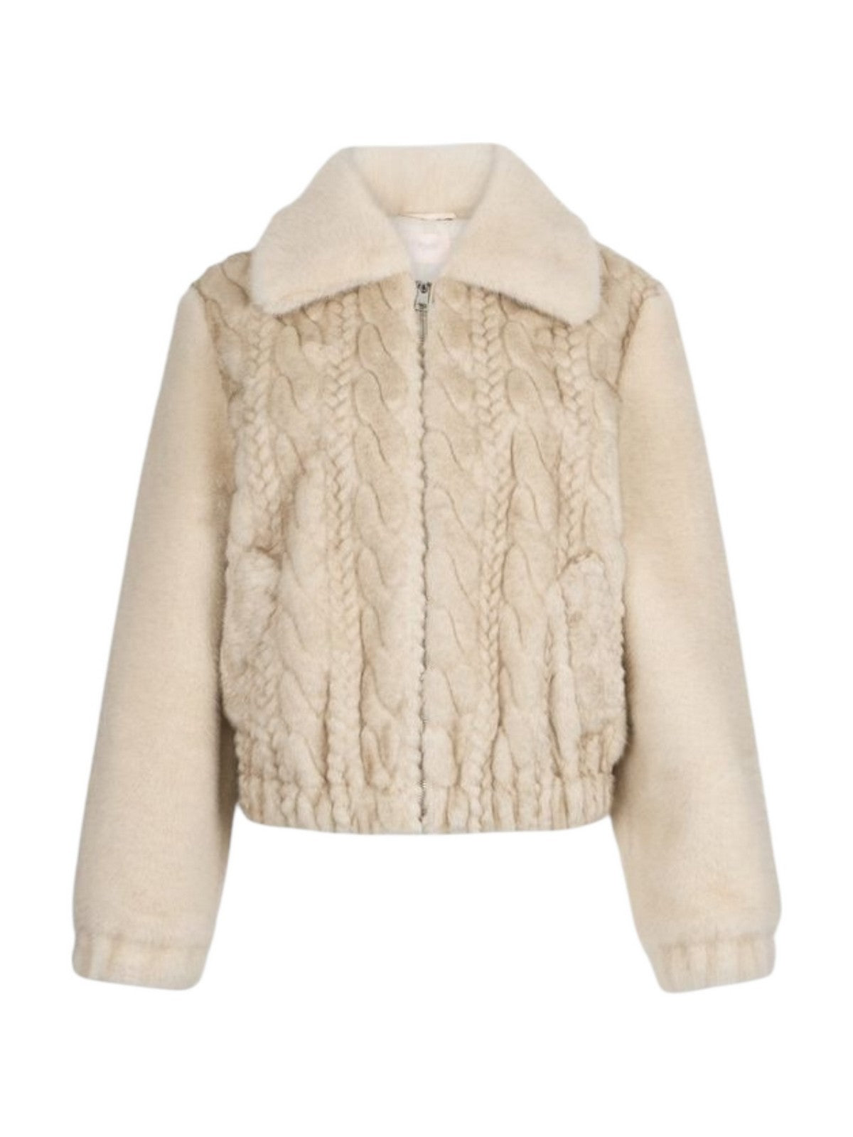 LIU JO WHITE Giubbino Donna MF5094E1044 W9868 NATURAL BEIGE gioboutiqueweb