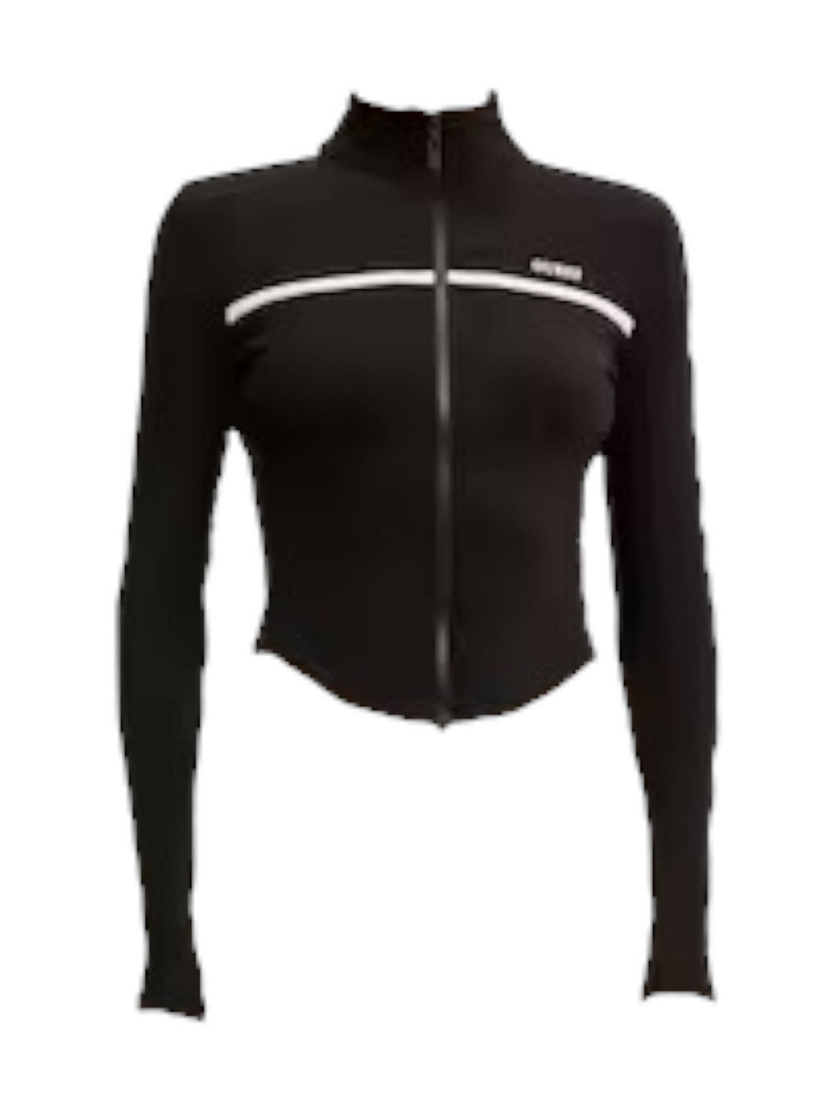 GUESS SPORT Felpa Donna JASMINE FULL ZIP SWEATSHIRT V6GQ04 K2911 JBLK Jet Black A996