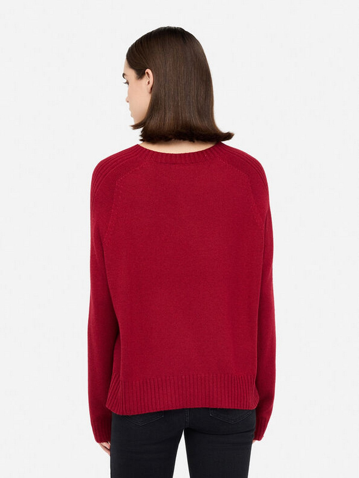 LIU JO WHITE Maglione Donna MF5444MS76L 91650 Pepper