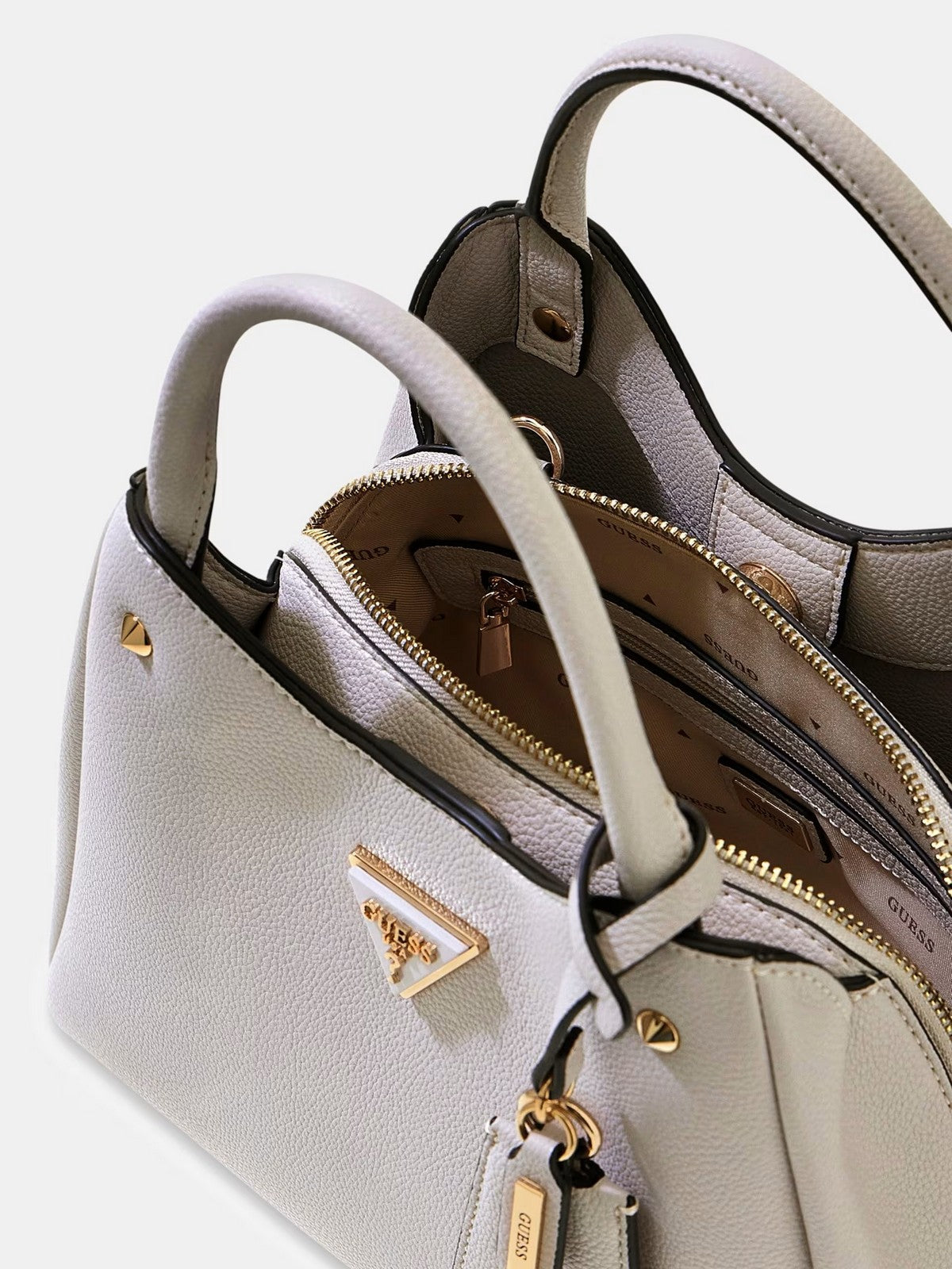 GUESS Borsa Donna MERIDIAN II SML GFRND CARRYALL HWBG69 74050 IVO IVORY gioboutiqueweb