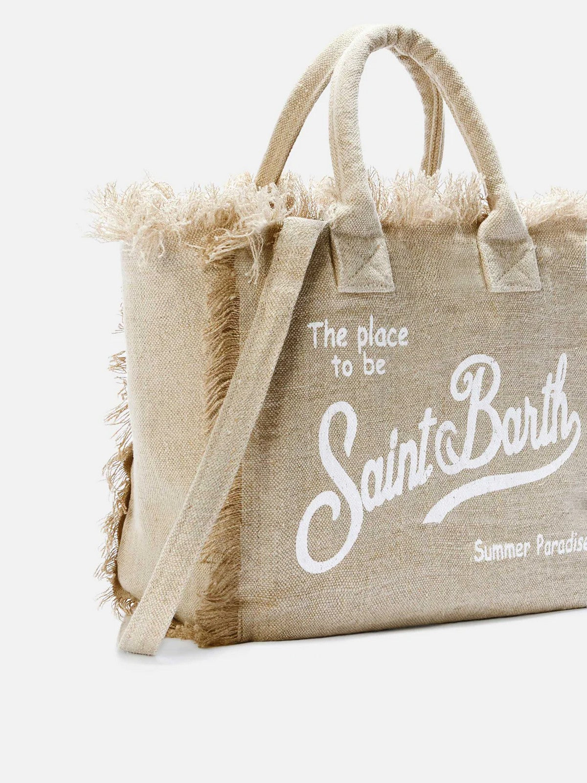 MC2 SAINT BARTH Borsa Donna COLETTE LINEN 01139L LINEN 11 BEIGE gioboutiqueweb