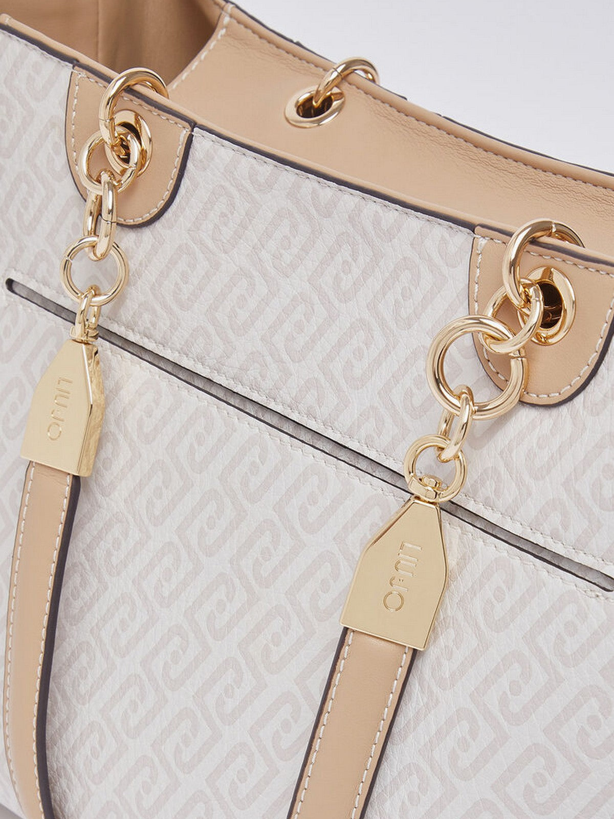 LIU JO ACCESSORIES Borsa Donna AA6104E1118 C3920 Naturale/dk.cipria