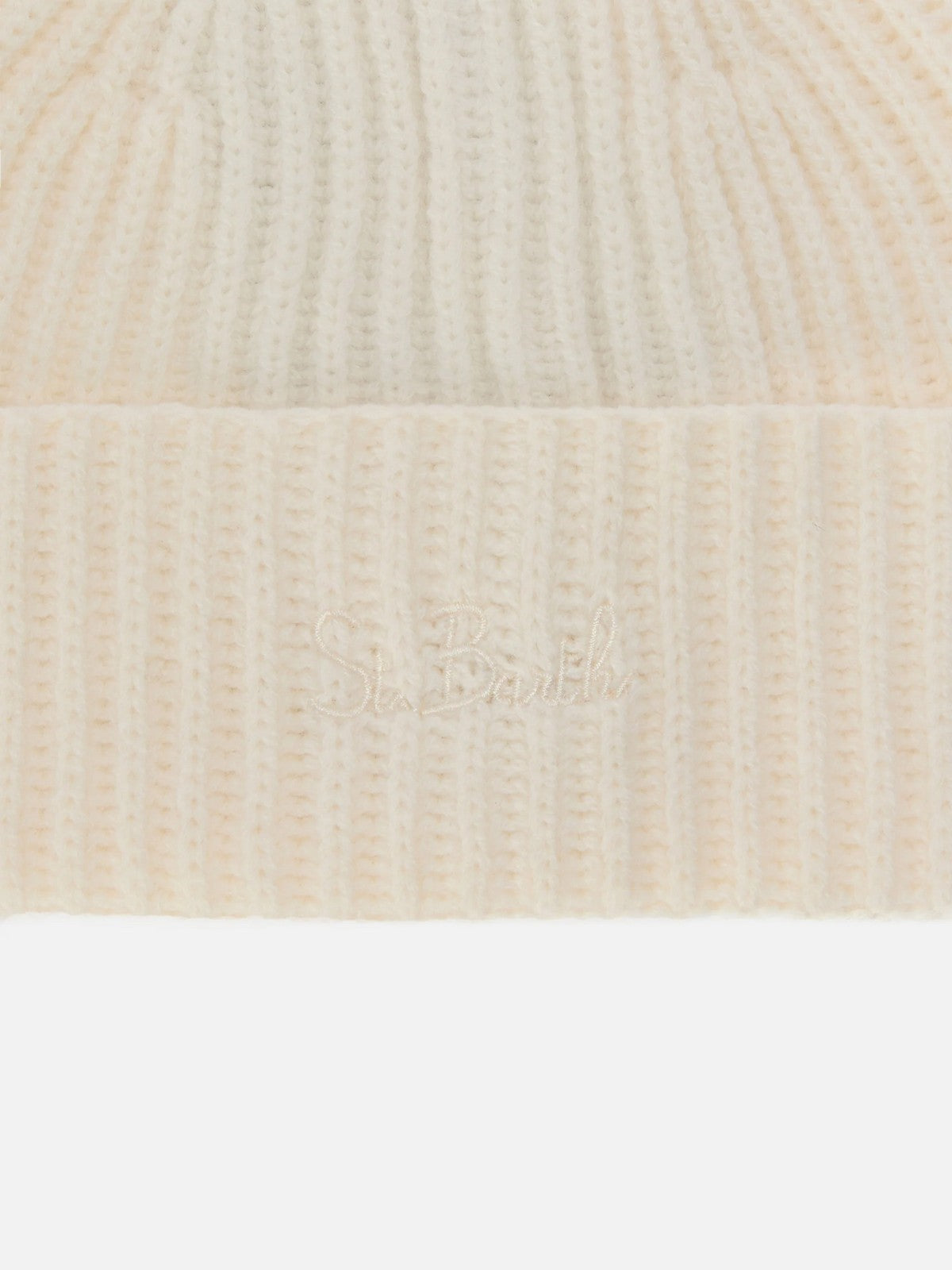 MC2 SAINT BARTH Cappello Bambine e ragazze MOSS JR WOOL 00040I 10 OFF WHITE