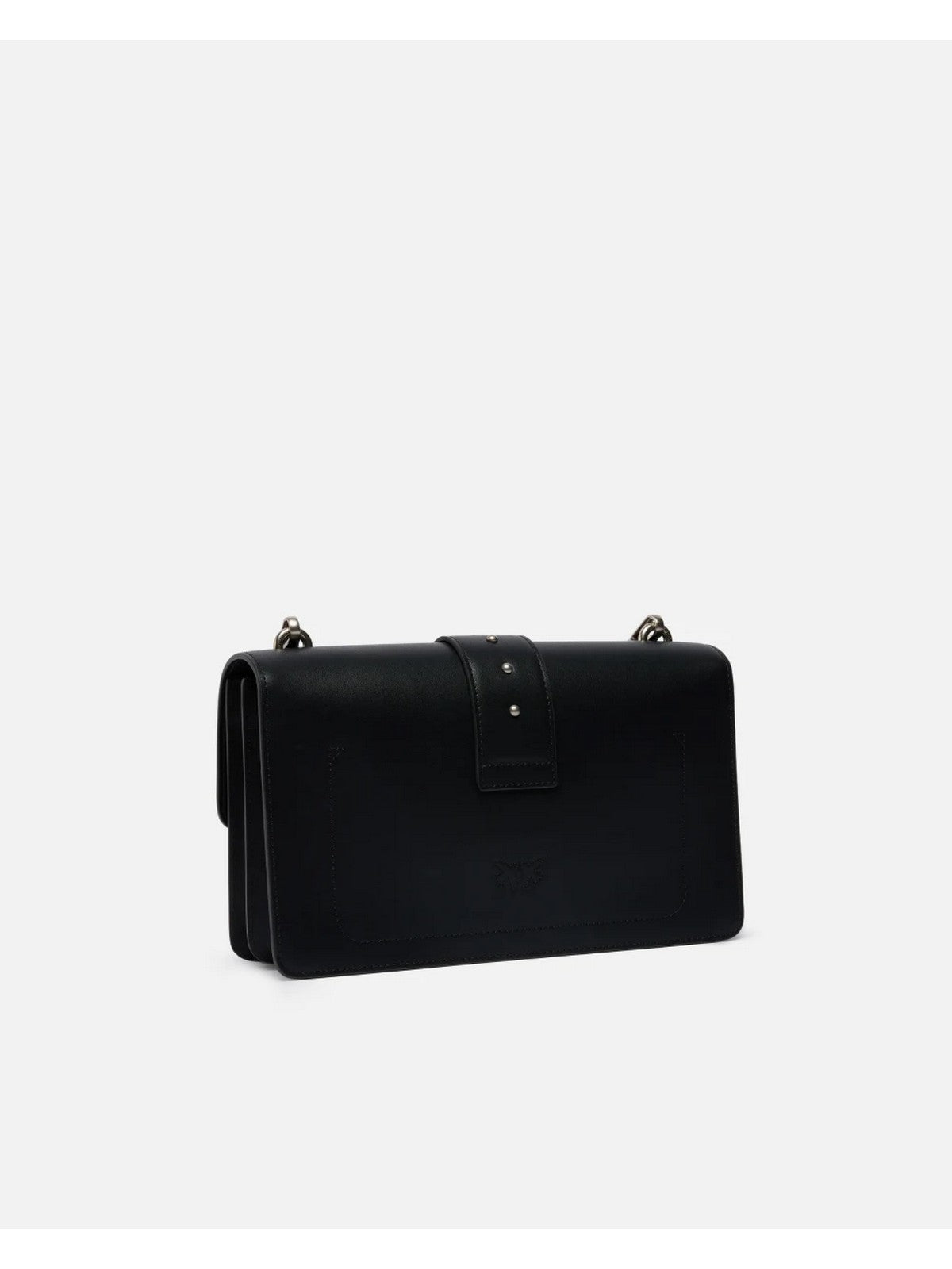 PINKO Borsa Donna LOVE ONE CLASSIC ST. CL 105857-A0F1 Z99O NERO-OLD SILVER gioboutiqueweb