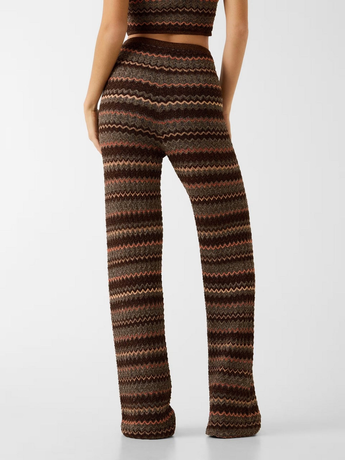 MARCIANO Pantalone Donna SUKI SWTR PANT G6GB13 Z0645 FMDZ BROWN/GOLD MULTI
