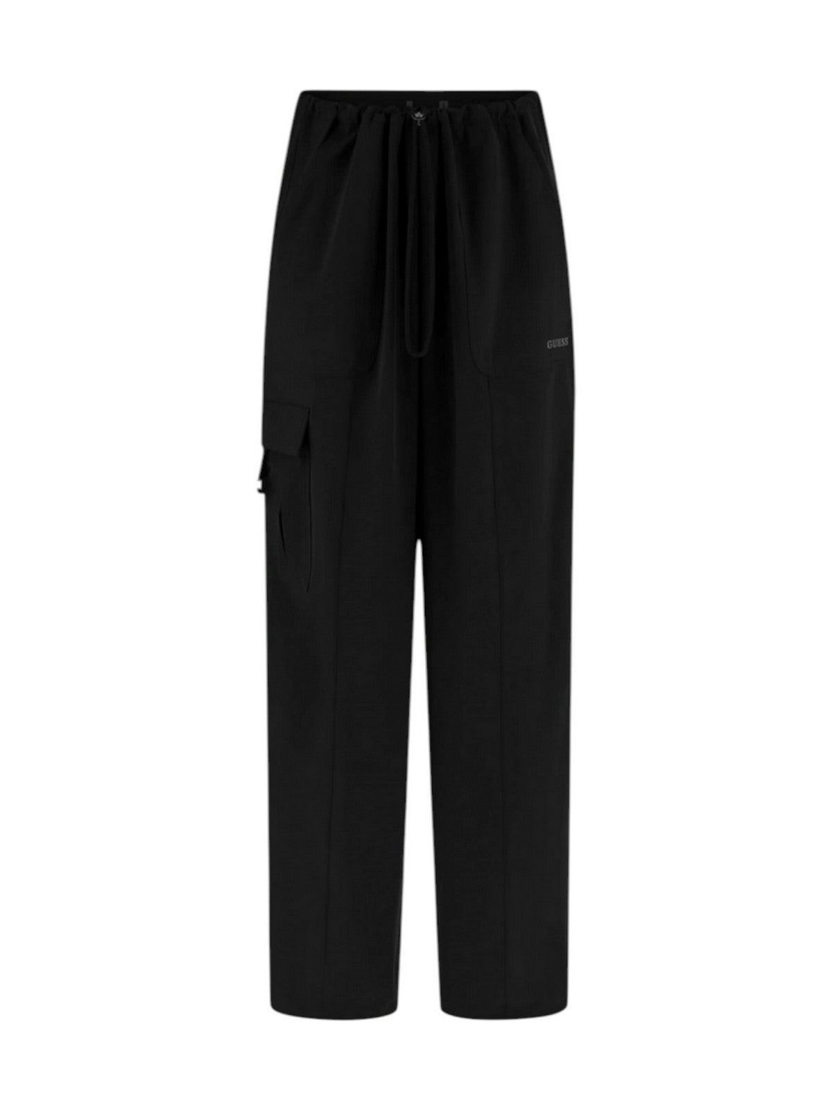 GUESS SPORT Pantalone Donna NAT CARGO PANTS V6RB16 WL232 JBLK Jet Black A996