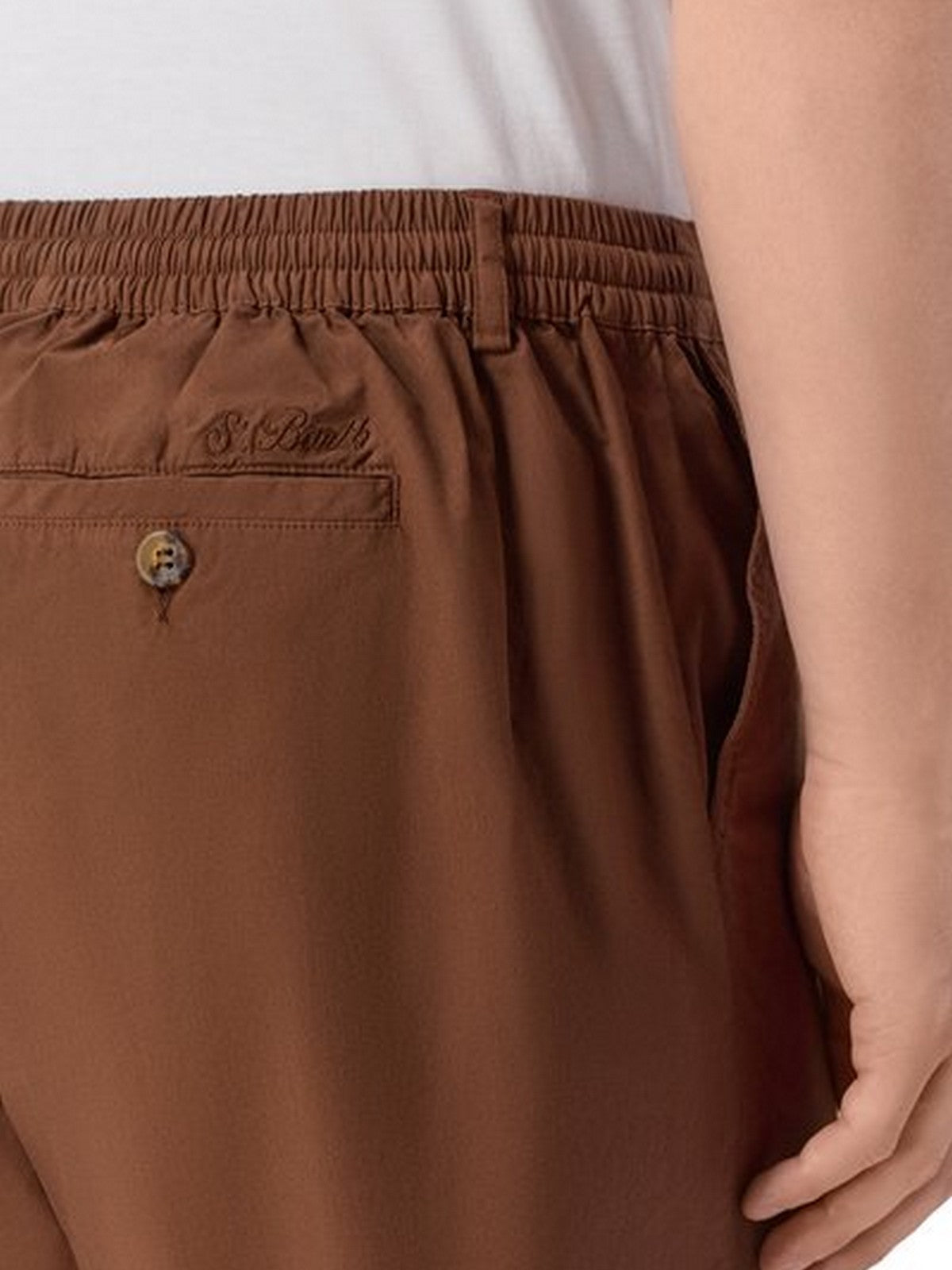 MC2 SAINT BARTH Bermuda Uomo ISCHIA 00539L COTTON 18 BROWN